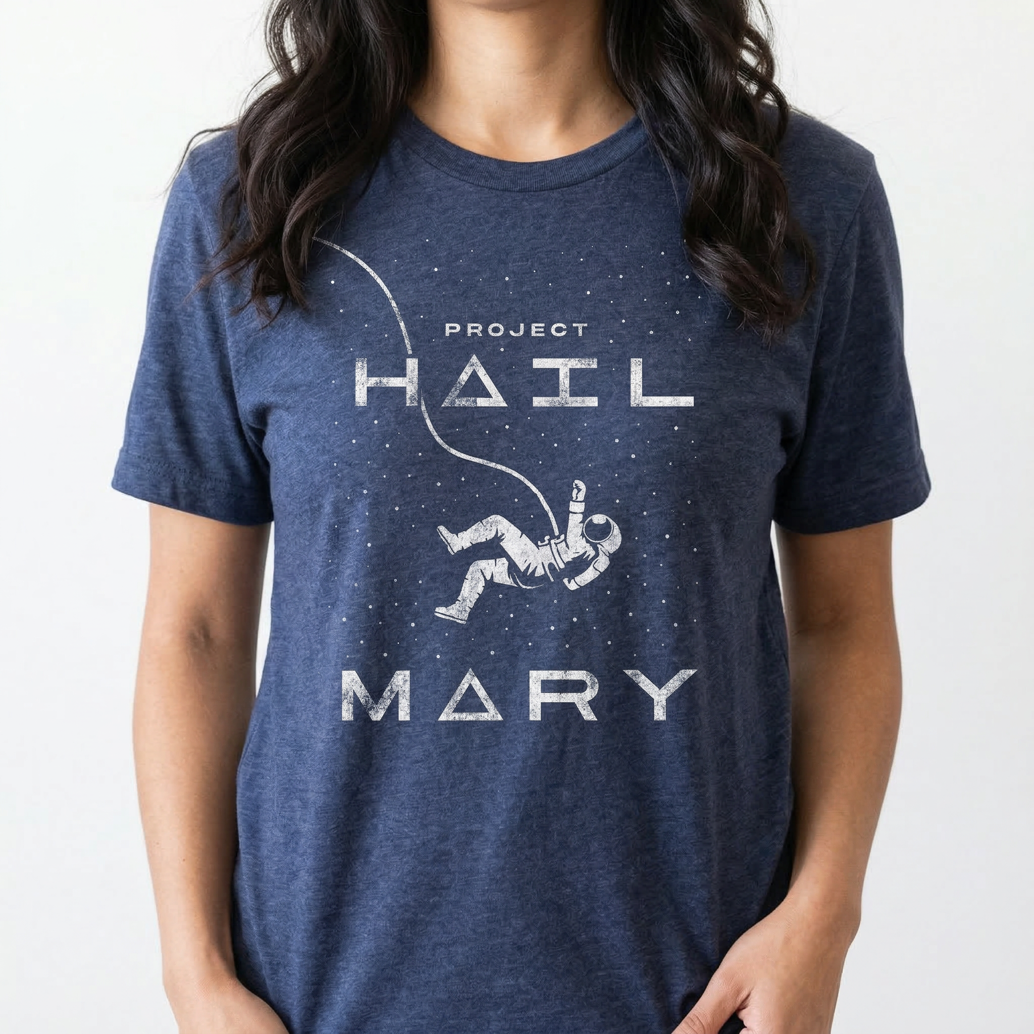 Astronaut Shirt for Women – Cute Project Hail Mary Inspired Space Graphic T-Shirt
