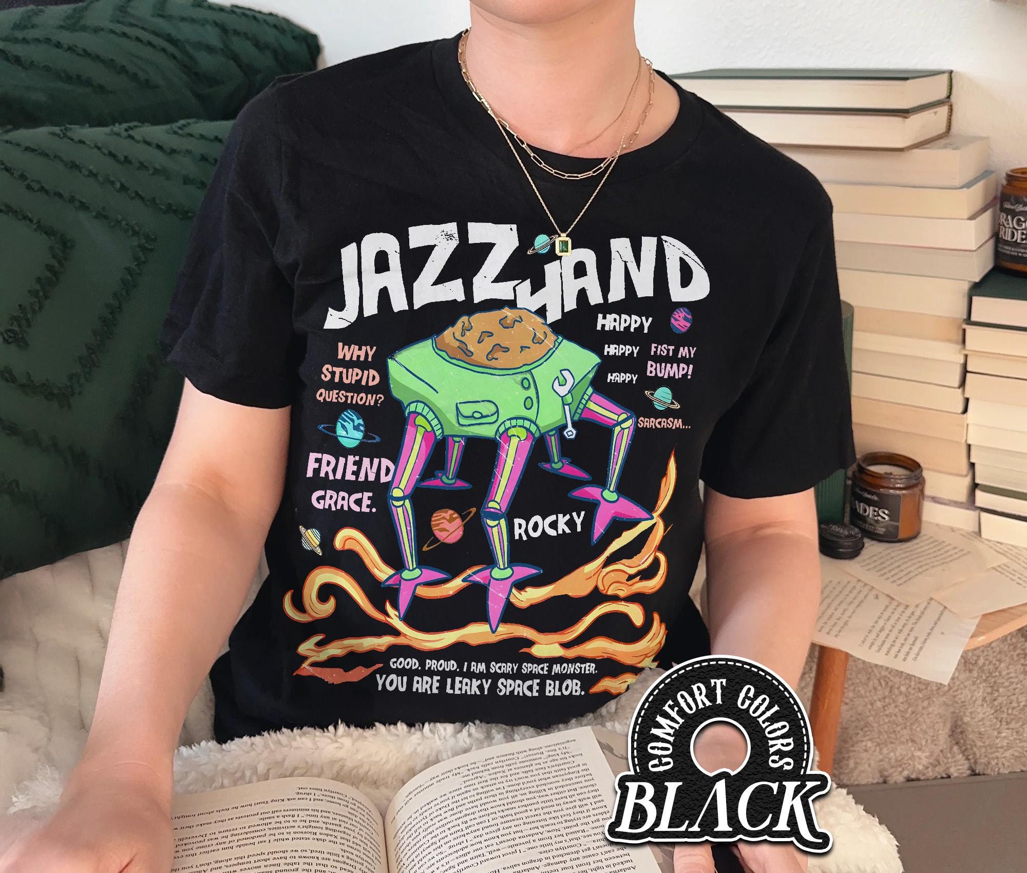 Astrophage Sci-Fi Graphic T-Shirt – Space Science Book Lover Tee