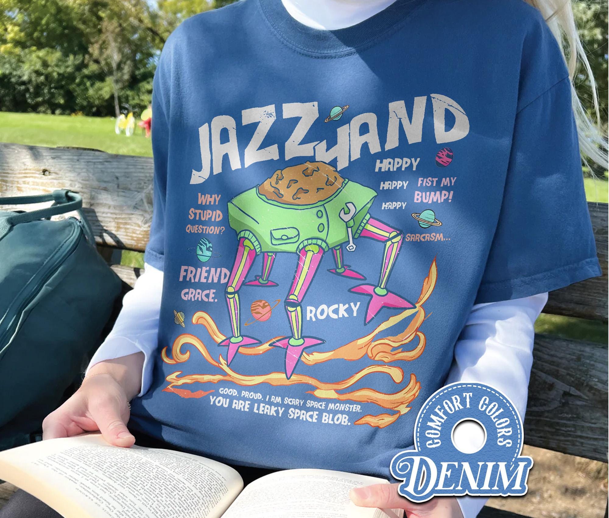 Astrophage Sci-Fi Graphic T-Shirt – Space Science Book Lover Tee