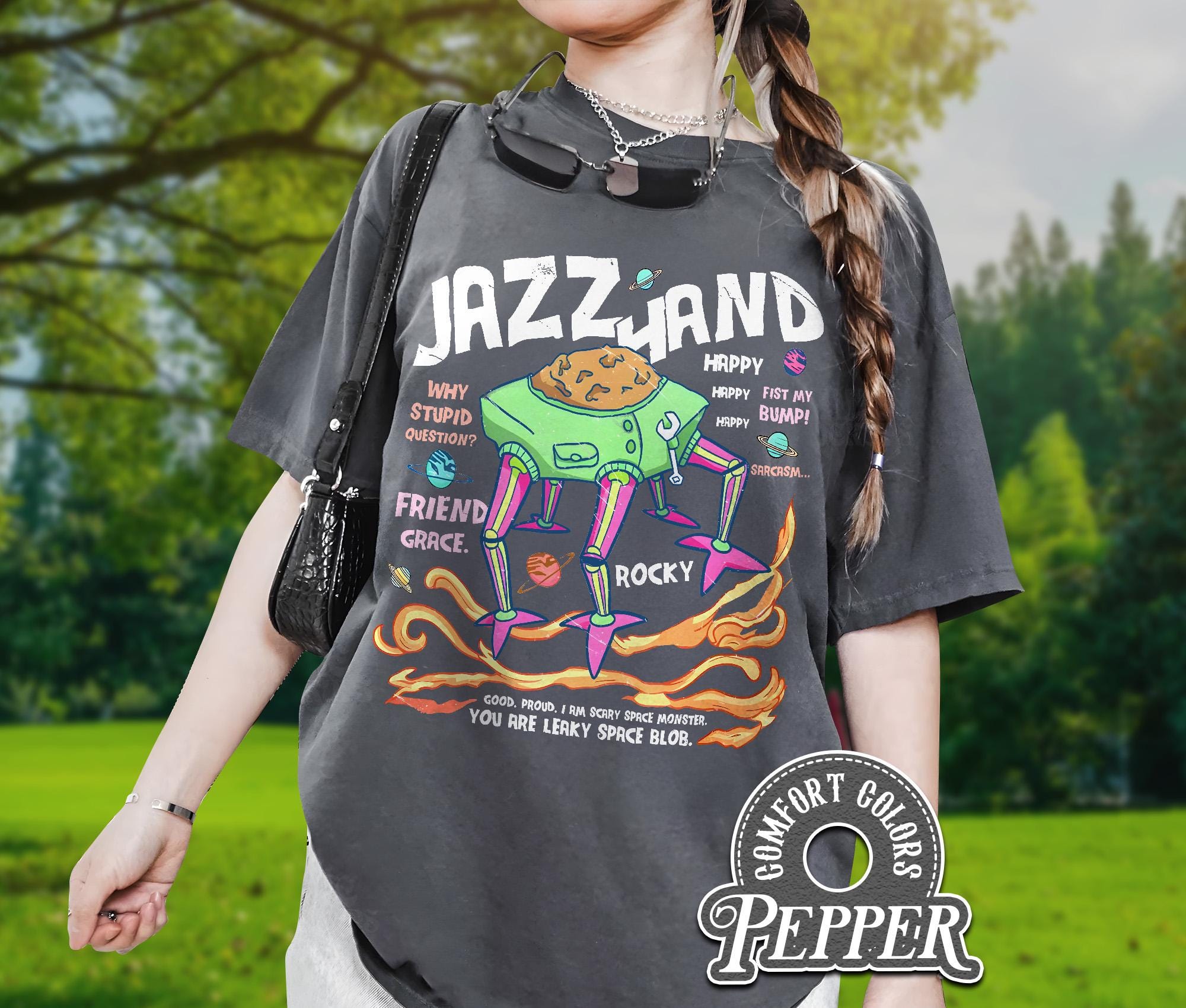 Astrophage Sci-Fi Graphic T-Shirt – Space Science Book Lover Tee