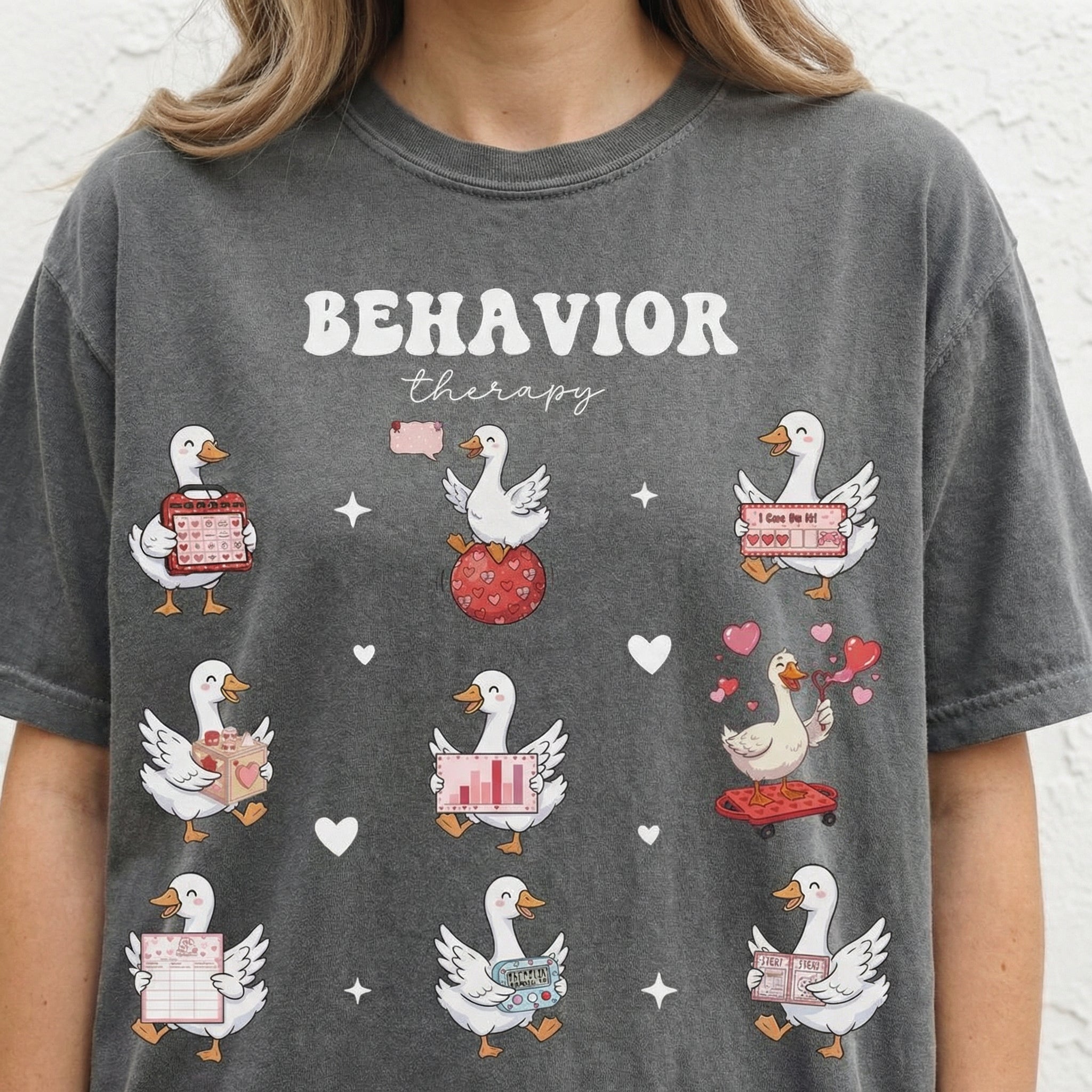 BCBA Valentine Graphic T-Shirt – Behavior Analyst Love Shirt