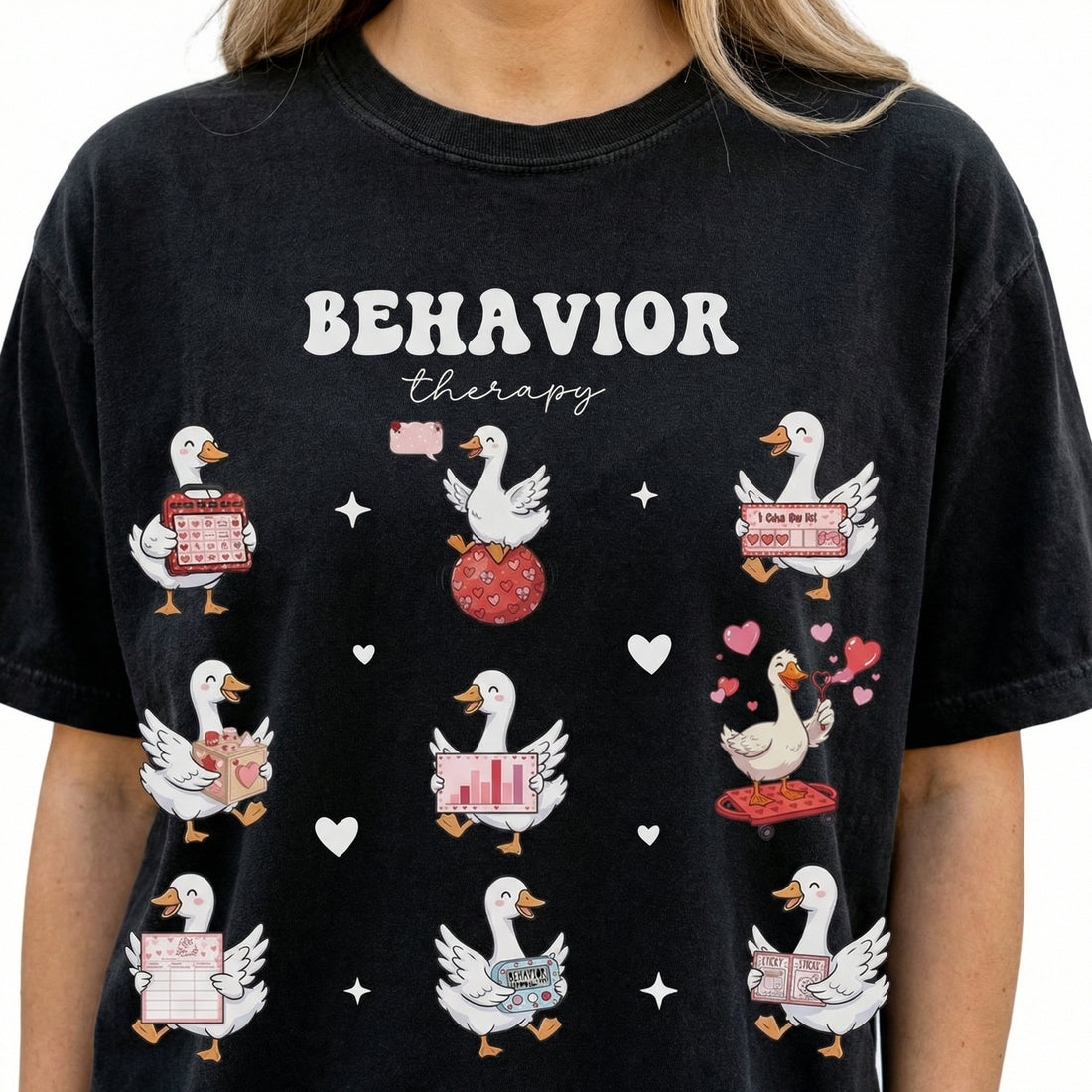 BCBA Valentine Graphic T-Shirt – Behavior Analyst Love Shirt
