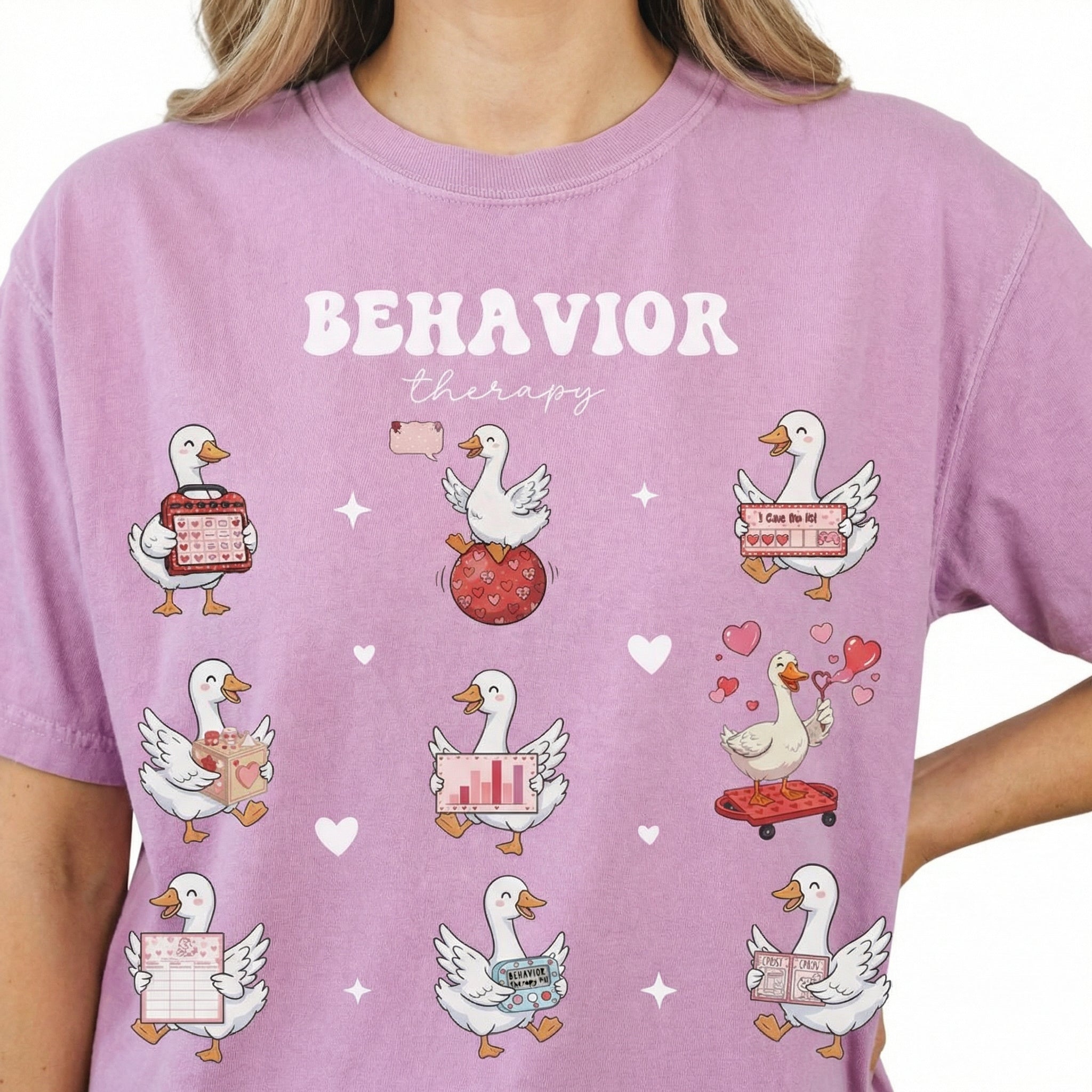 BCBA Valentine Graphic T-Shirt – Behavior Analyst Love Shirt