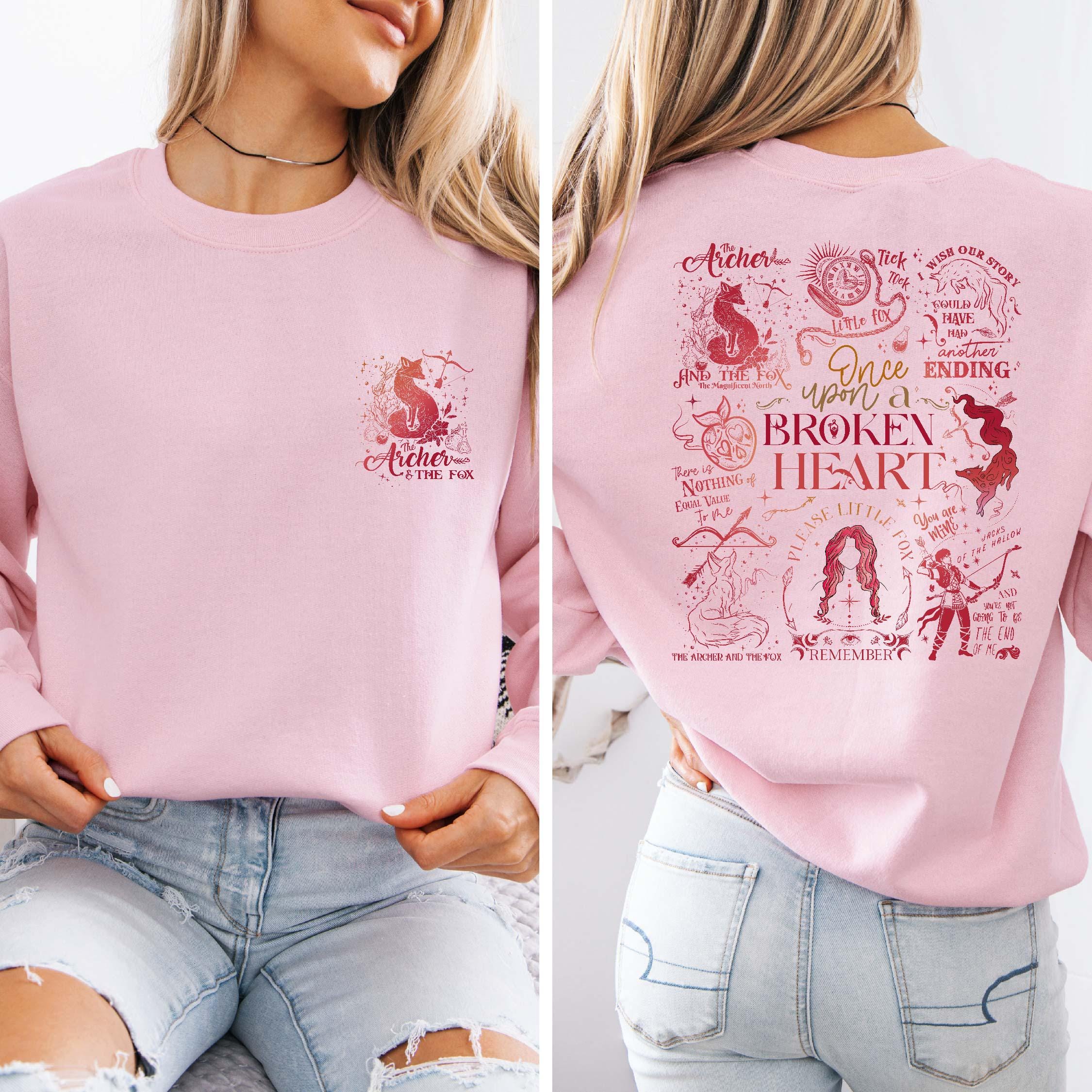 Ballad of the Archer and the Fox Sweatshirt – Bookish Fantasy Hoodie, Once Upon a Broken Heart Inspired Shirt