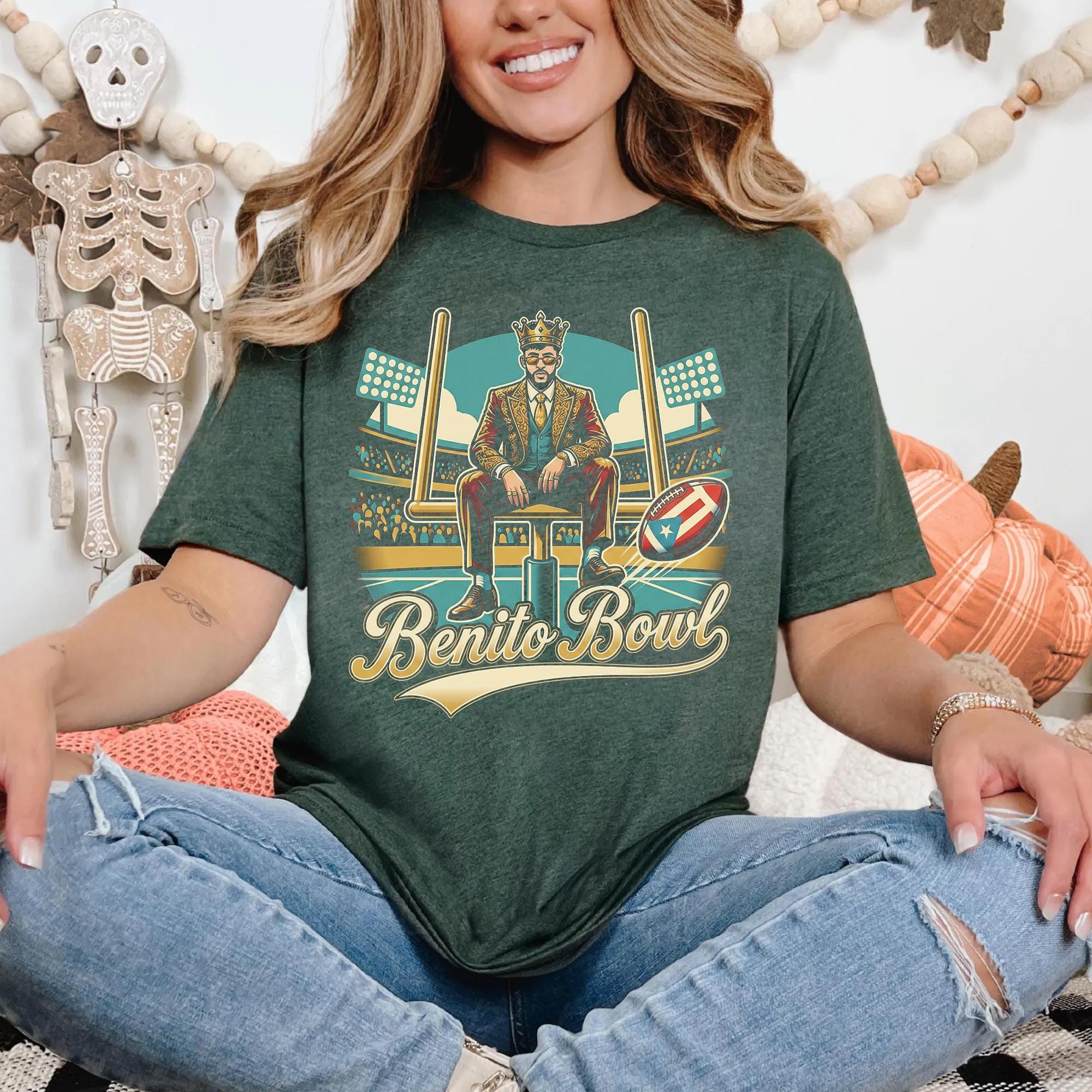 Benito Bowl Football Fan T-Shirt – Puerto Rico Sports Gift Tee