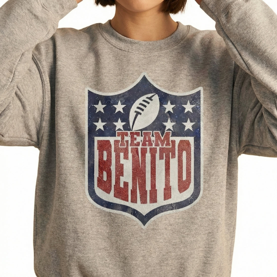 Benito Bowl Football Graphic Shirt – Puerto Rico Flag Sports Tee