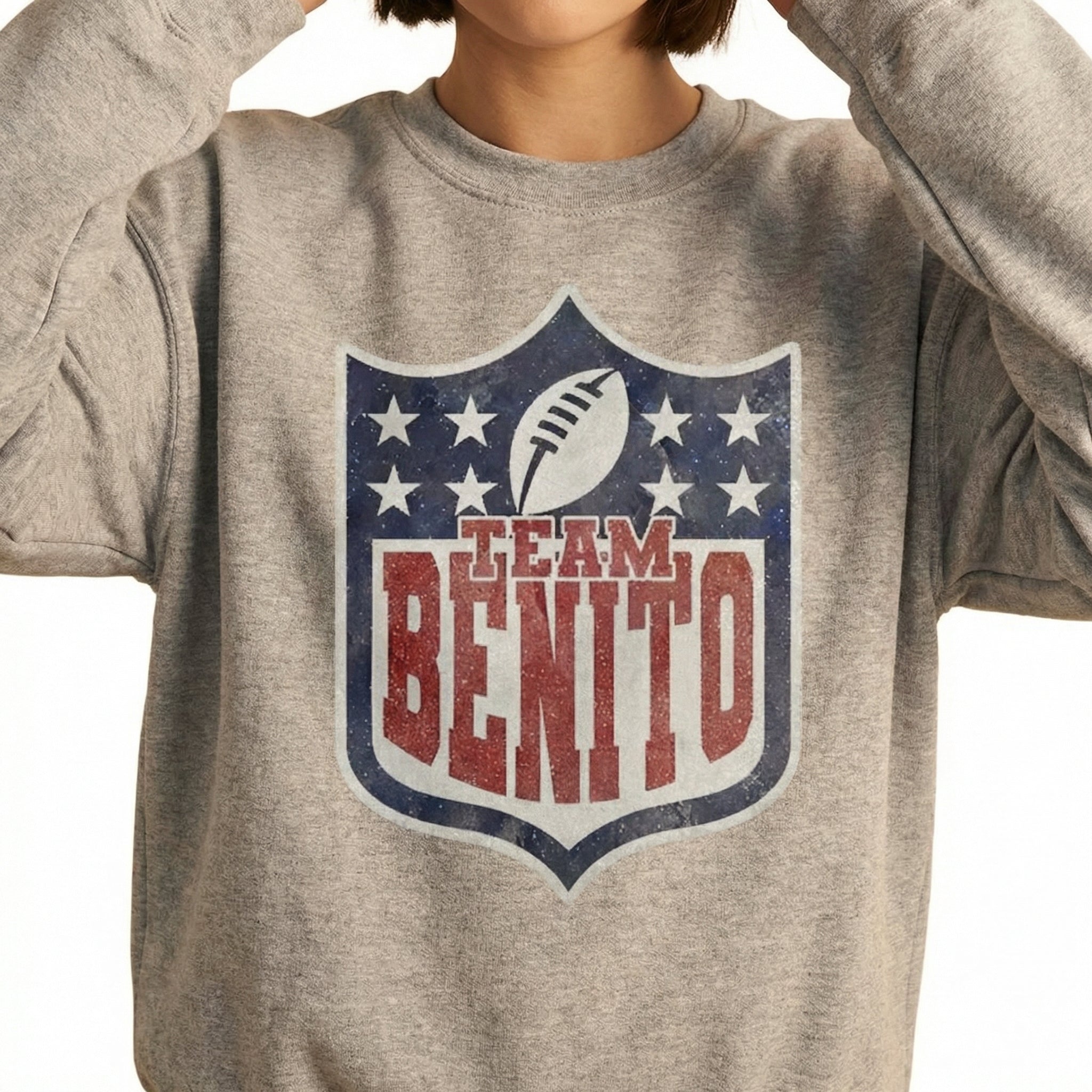 Benito Bowl Football Graphic Shirt – Puerto Rico Flag Sports Tee