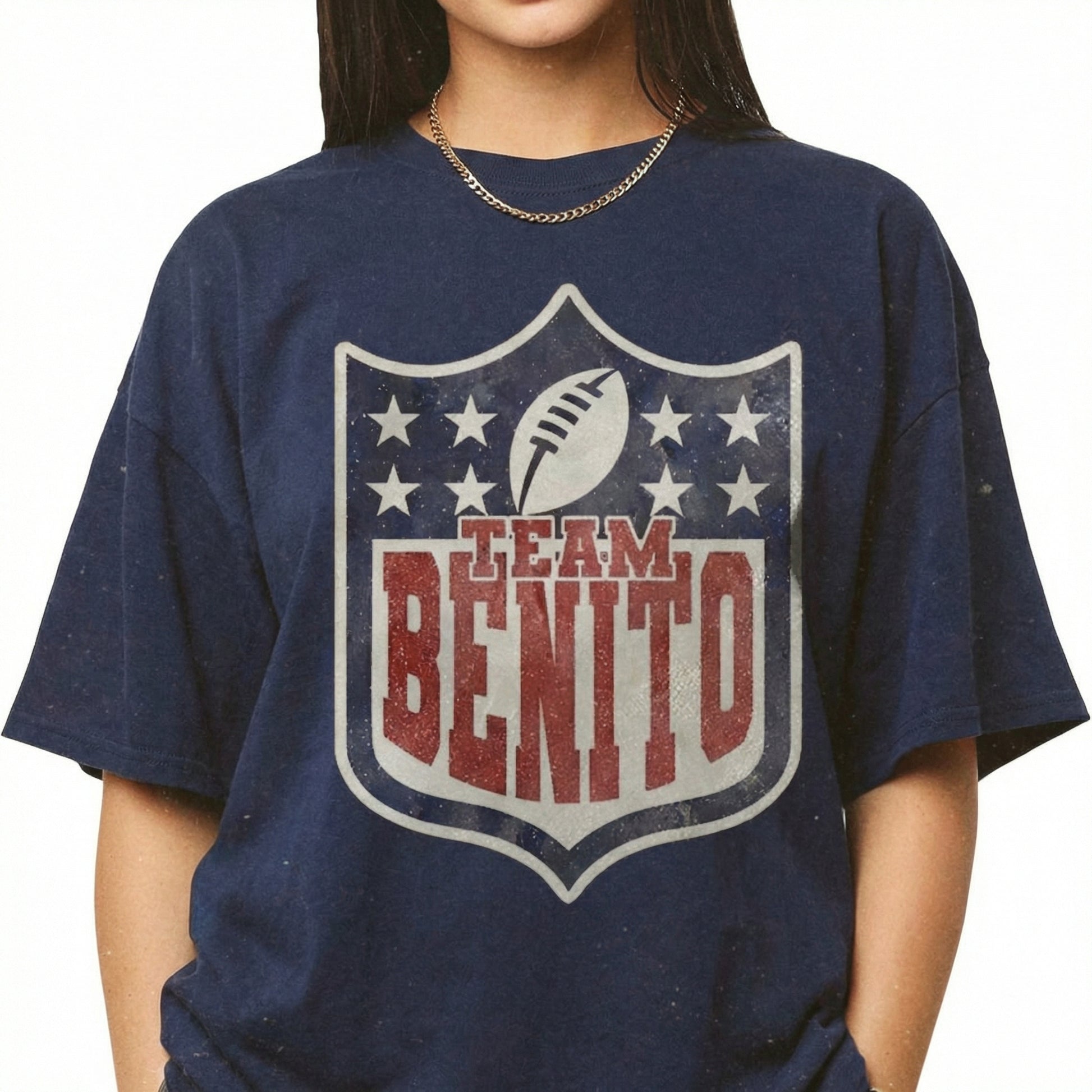 Benito Bowl Football Graphic Shirt – Puerto Rico Flag Sports Tee