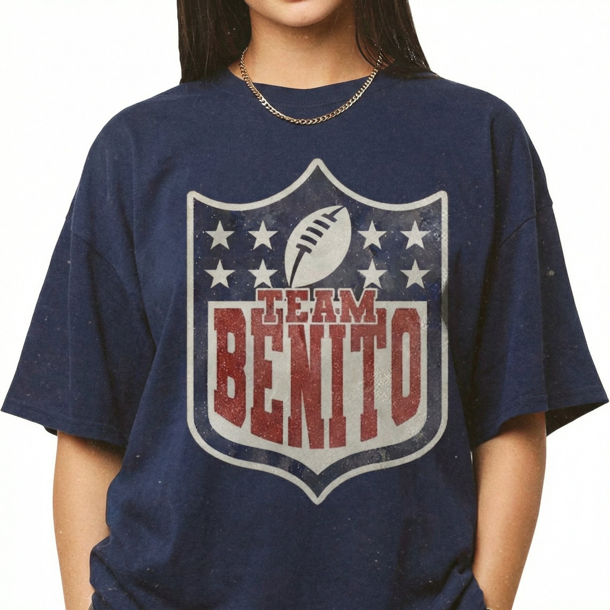 Benito Bowl Football Graphic Shirt – Puerto Rico Flag Sports Tee