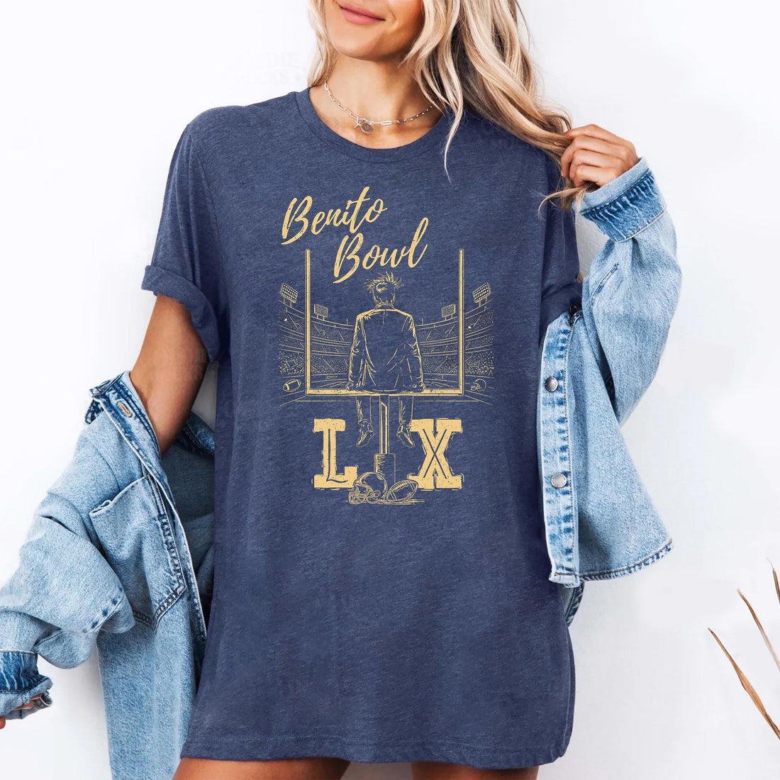 Benito Bowl Football Graphic T-Shirt – Puerto Rico Fan Halftime Style Tee