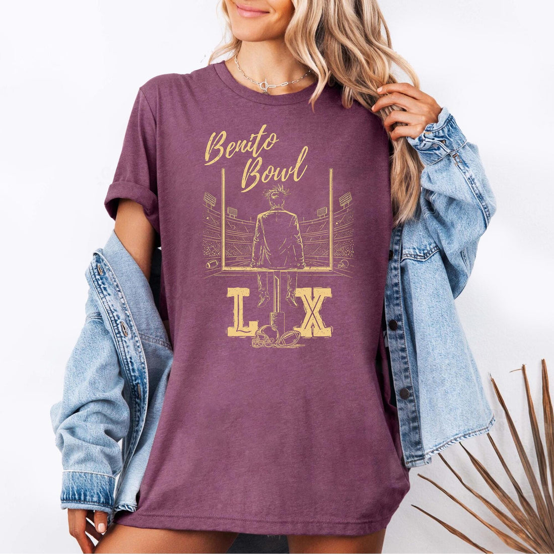 Benito Bowl Football Graphic T-Shirt – Puerto Rico Fan Halftime Style Tee