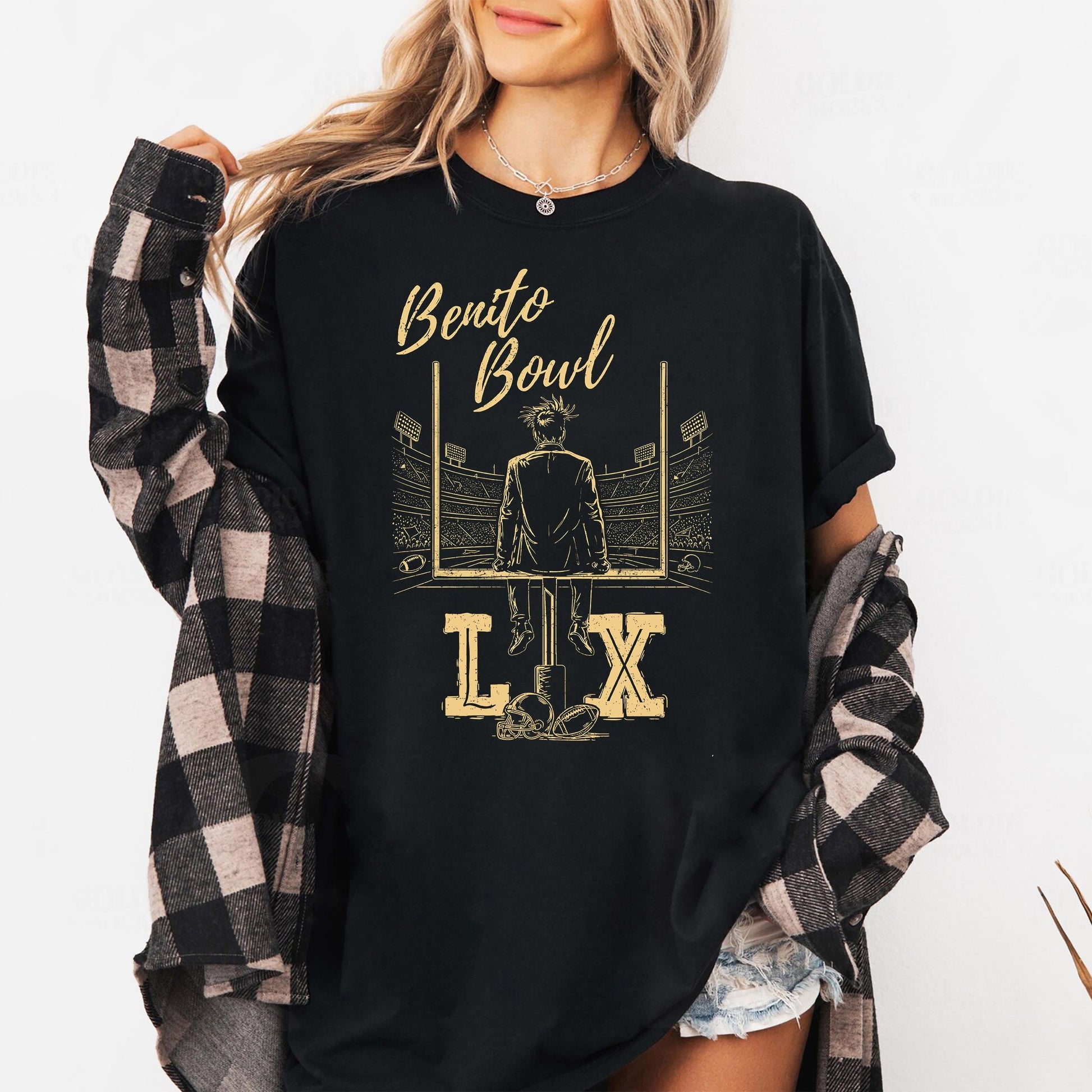 Benito Bowl Football Graphic T-Shirt – Puerto Rico Fan Halftime Style Tee