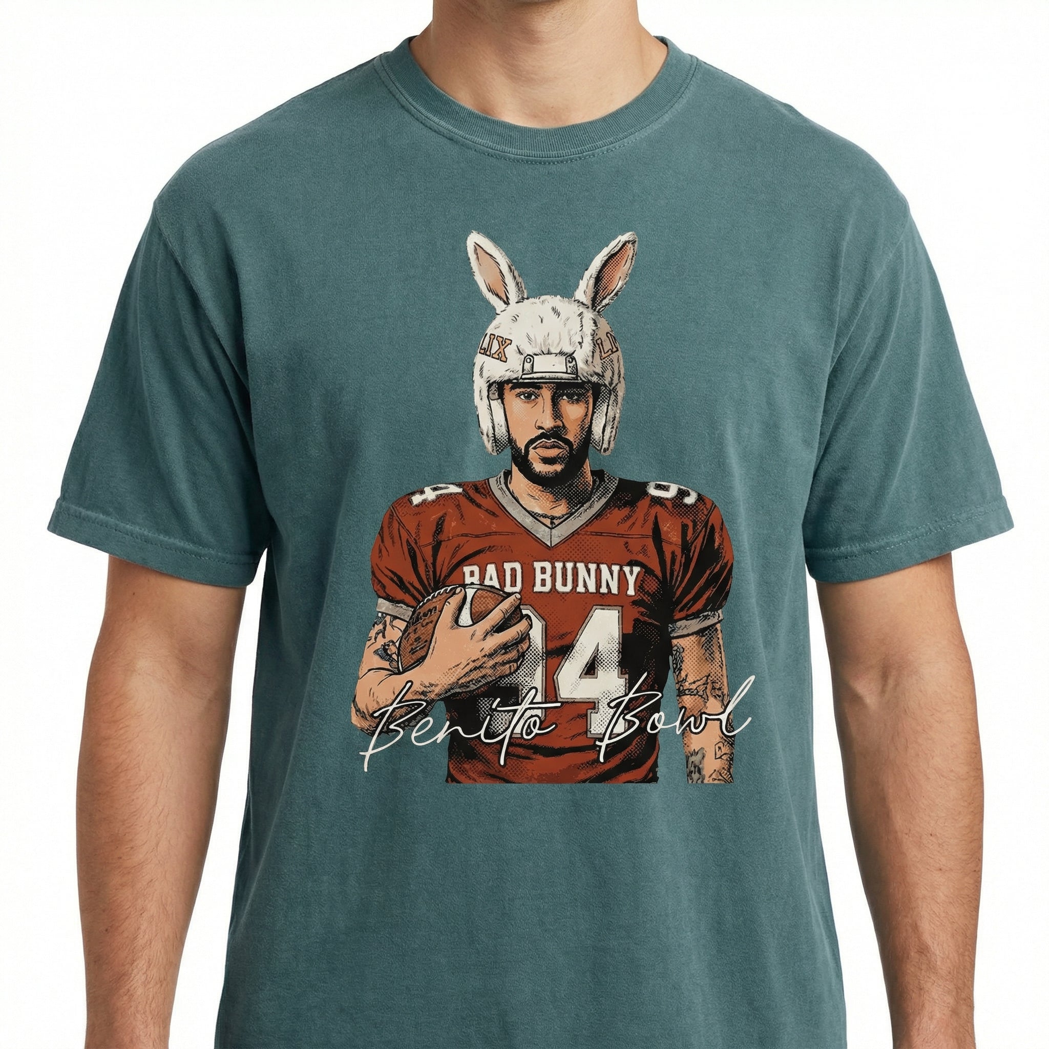 Benito Bowl Football Graphic T-Shirt – Vintage Game Day Fan Tee