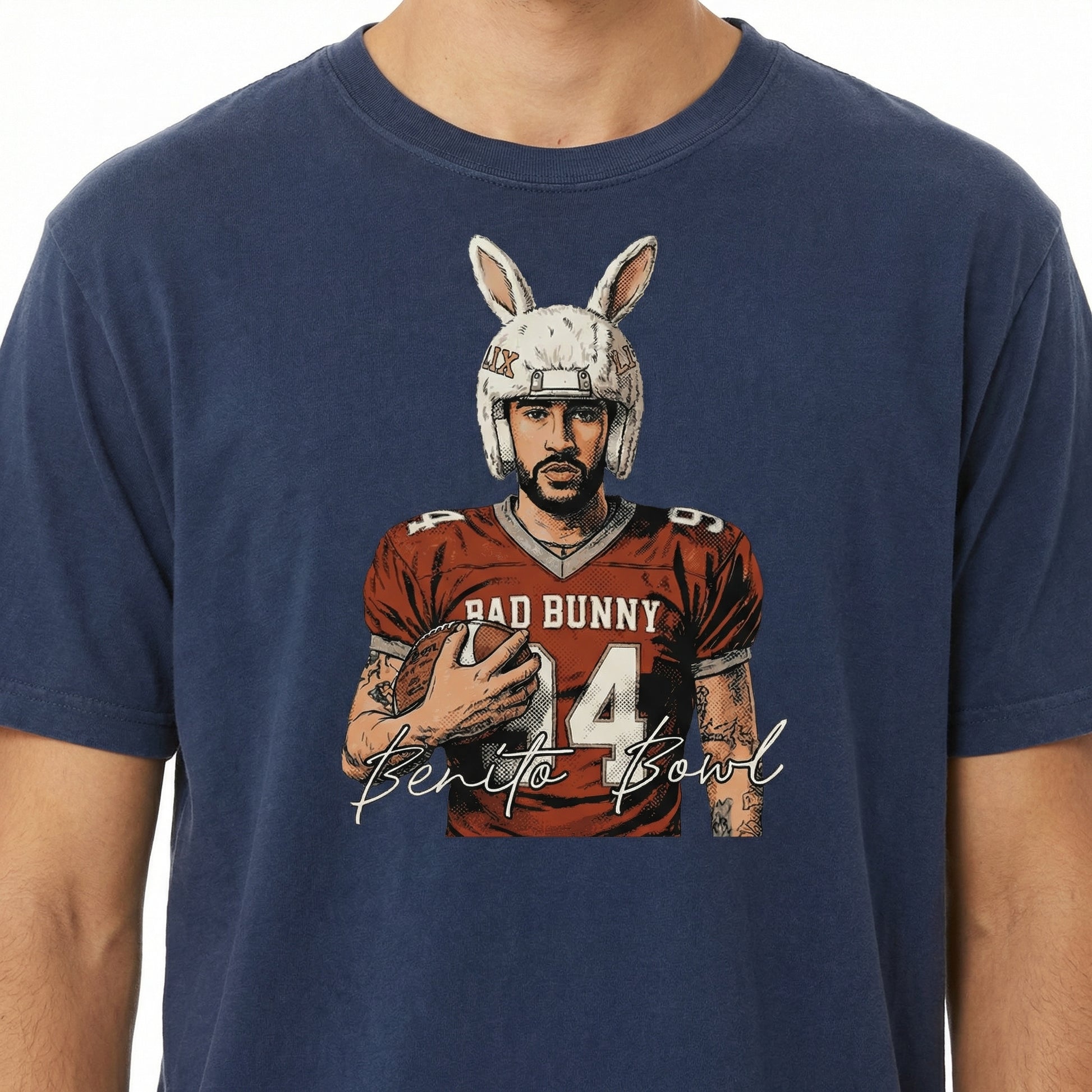 Benito Bowl Football Graphic T-Shirt – Vintage Game Day Fan Tee
