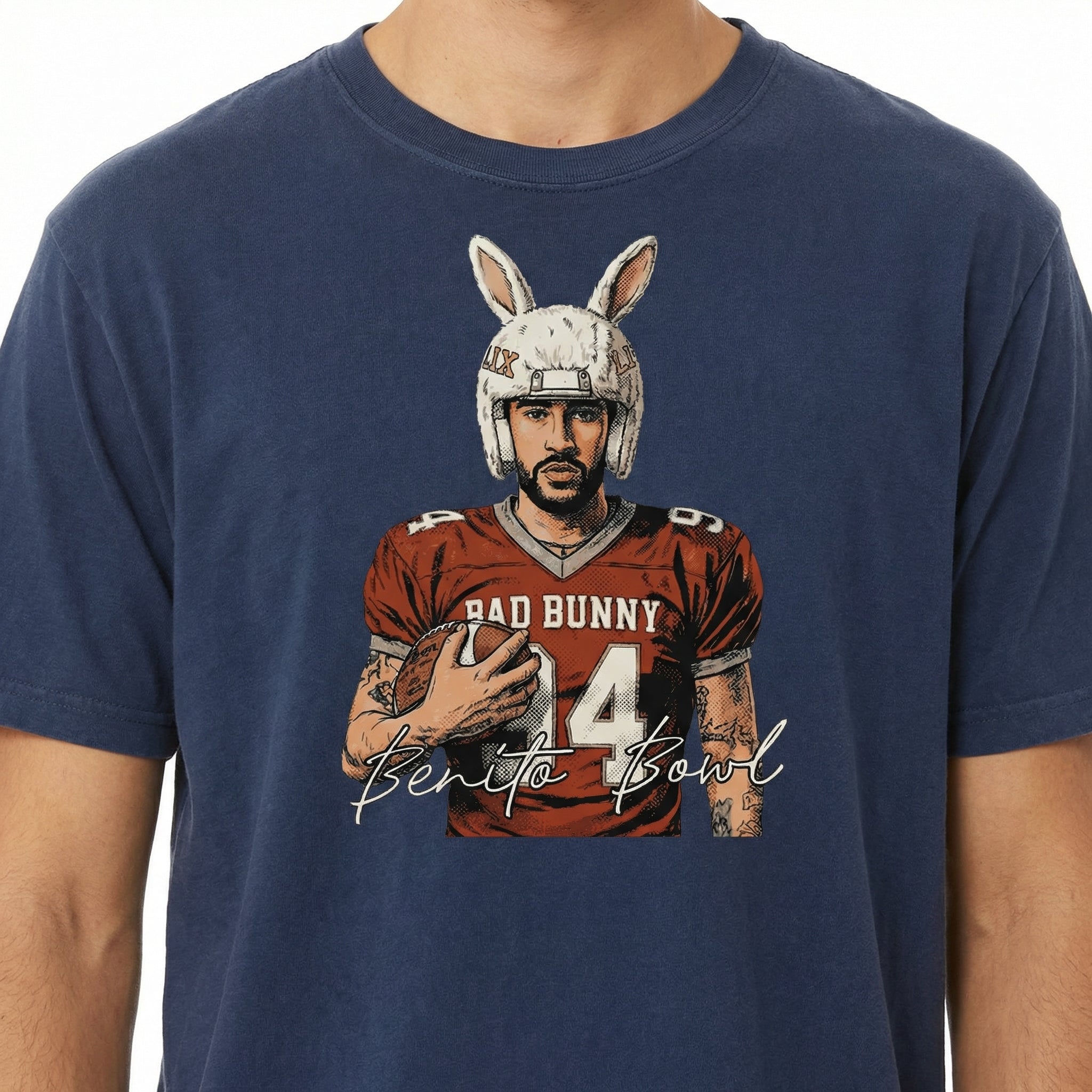 Benito Bowl Football Graphic T-Shirt – Vintage Game Day Fan Tee