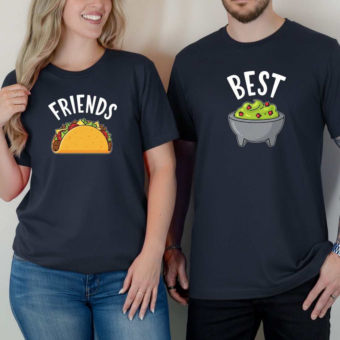 Best Friends Matching T-Shirts For Besties
