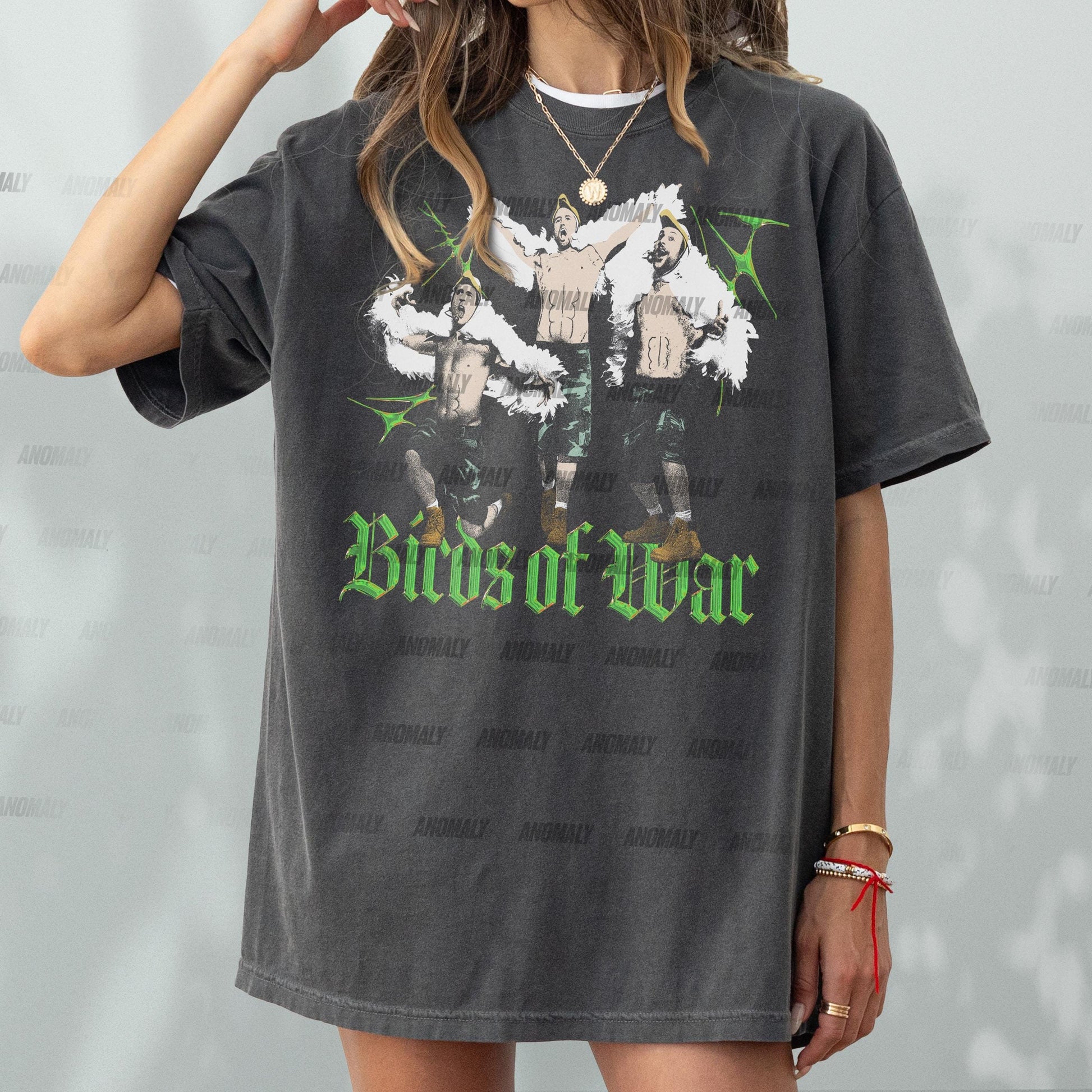 Birds of War Wrestling Graphic Tee – Paddy’s Pub Always Sunny in Philadelphia T-Shirt