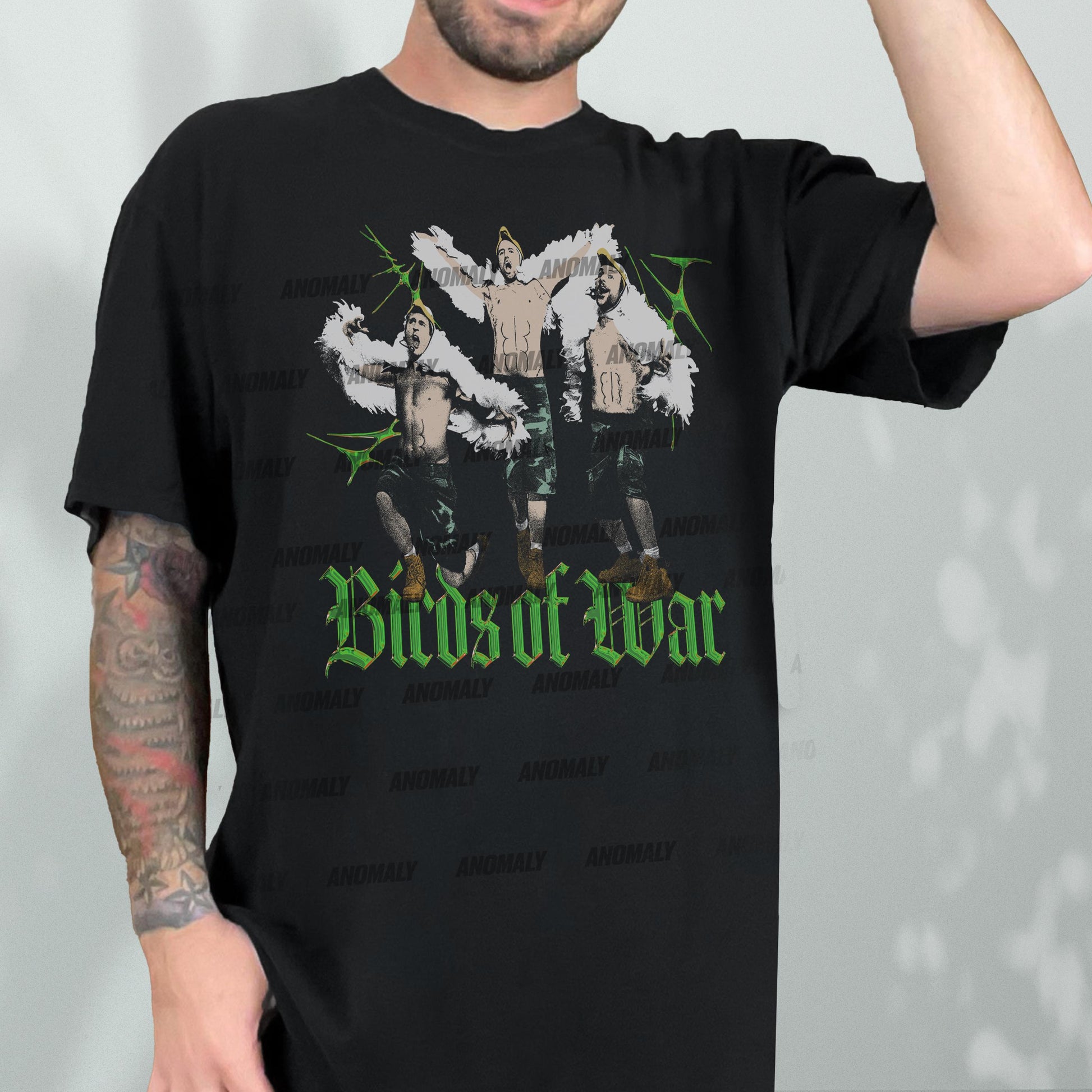 Birds of War Wrestling Graphic Tee – Paddy’s Pub Always Sunny in Philadelphia T-Shirt