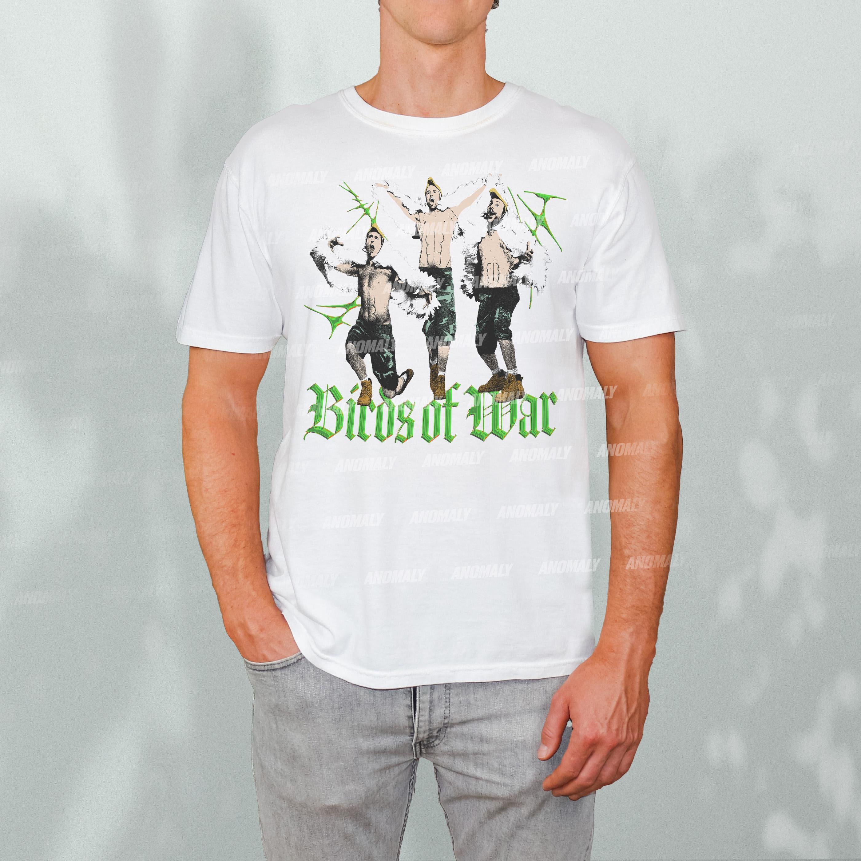 Birds of War Wrestling Graphic Tee – Paddy’s Pub Always Sunny in Philadelphia T-Shirt