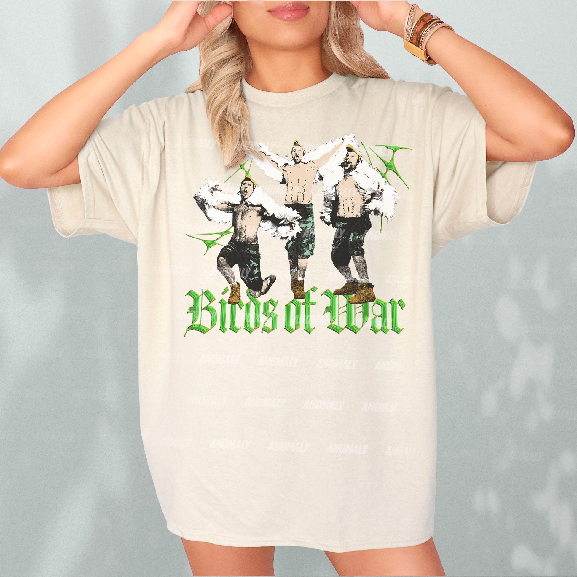 Birds of War Wrestling Graphic Tee – Paddy’s Pub Always Sunny in Philadelphia T-Shirt