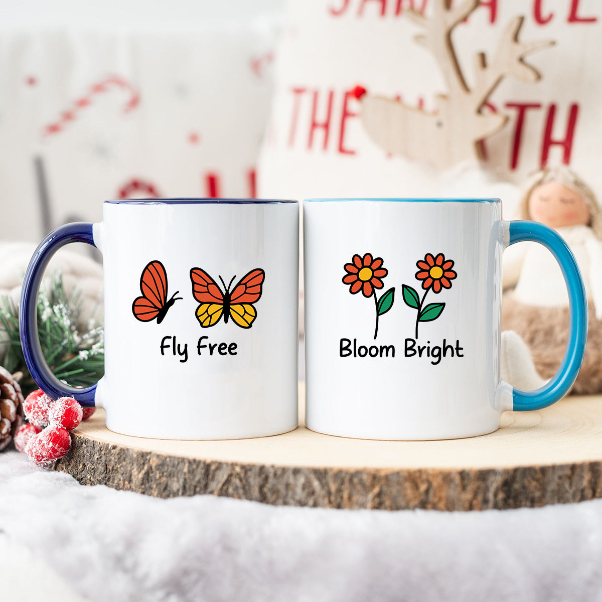 Bloom & Fly Matching Mugs For Besties