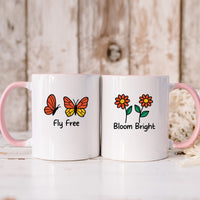 Bloom & Fly Matching Mugs For Besties