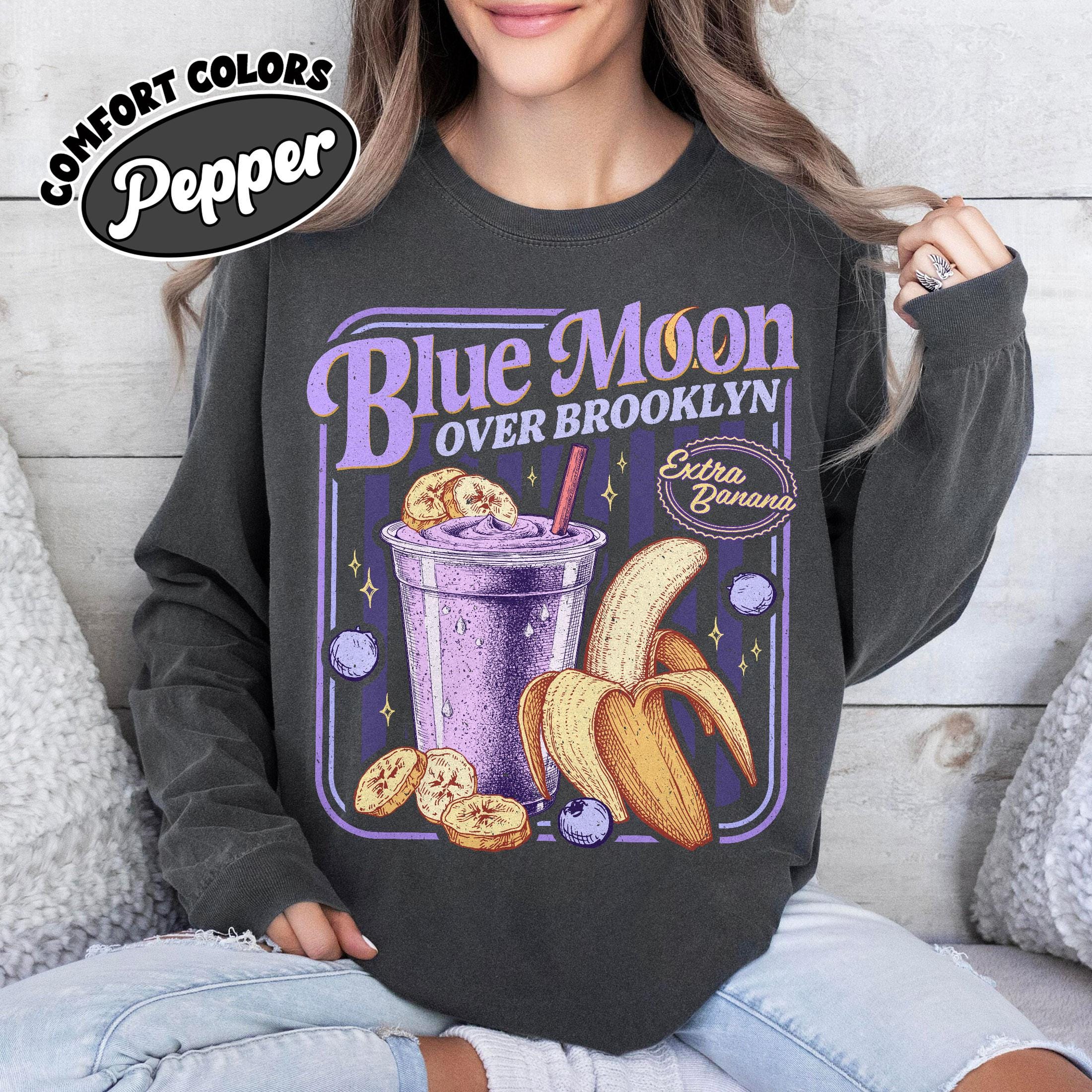 Blue Moon Over Brooklyn Graphic T-Shirt – Sports Romance Inspired Tee