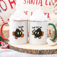 Bomb Characters Matching Mugs For Couples