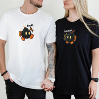Bomb Characters Matching T-Shirts For Couples