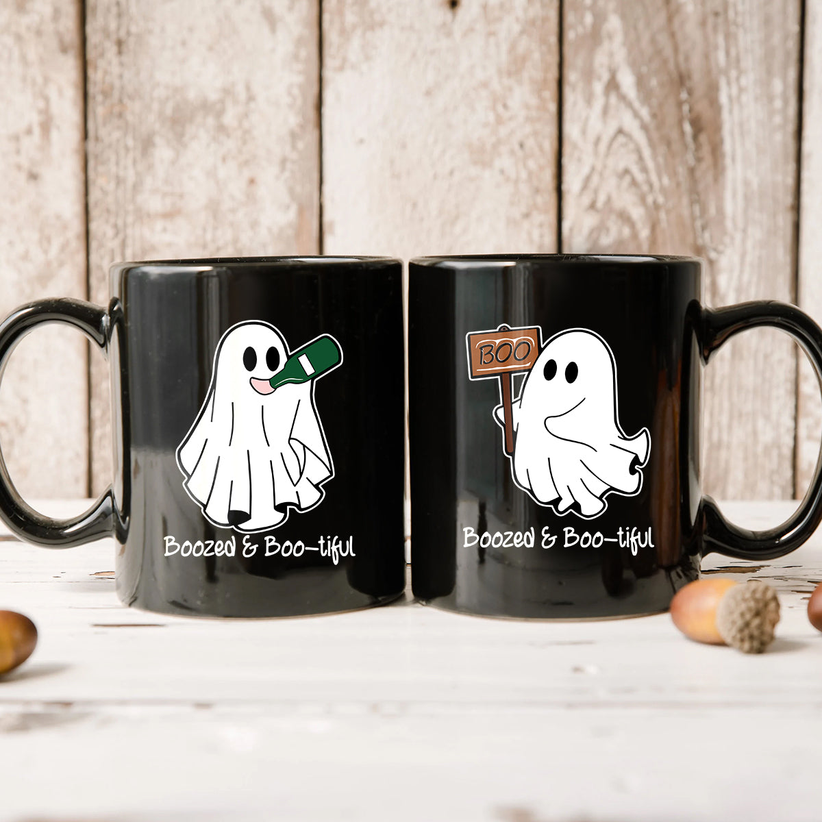Boo Buddies Ghost Matching Mugs For Couples