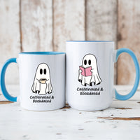 Book & Brew Ghost Matching Mugs For Couples