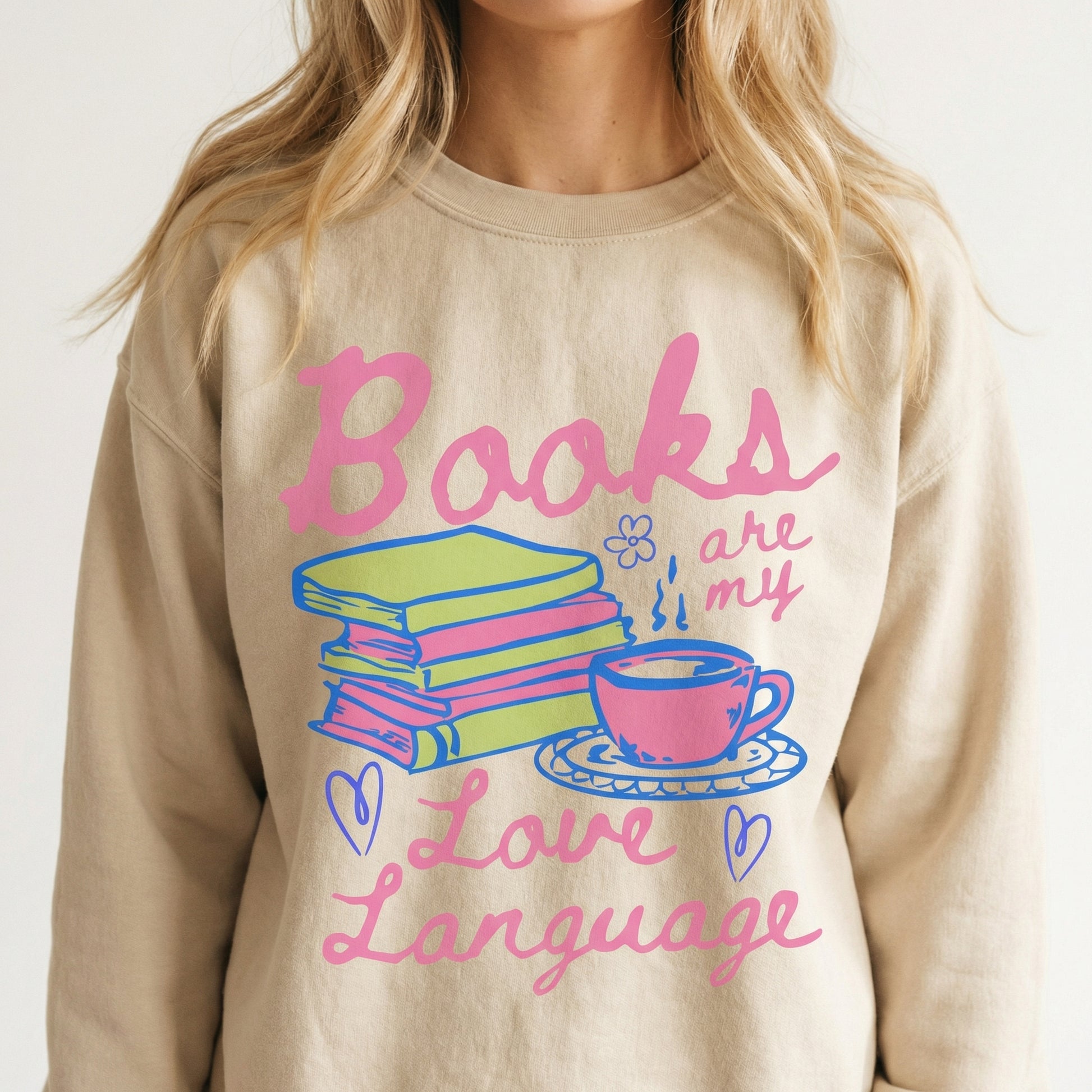 Books Are My Love Language Valentine T-Shirt – Book Lover Romance Reader Tee