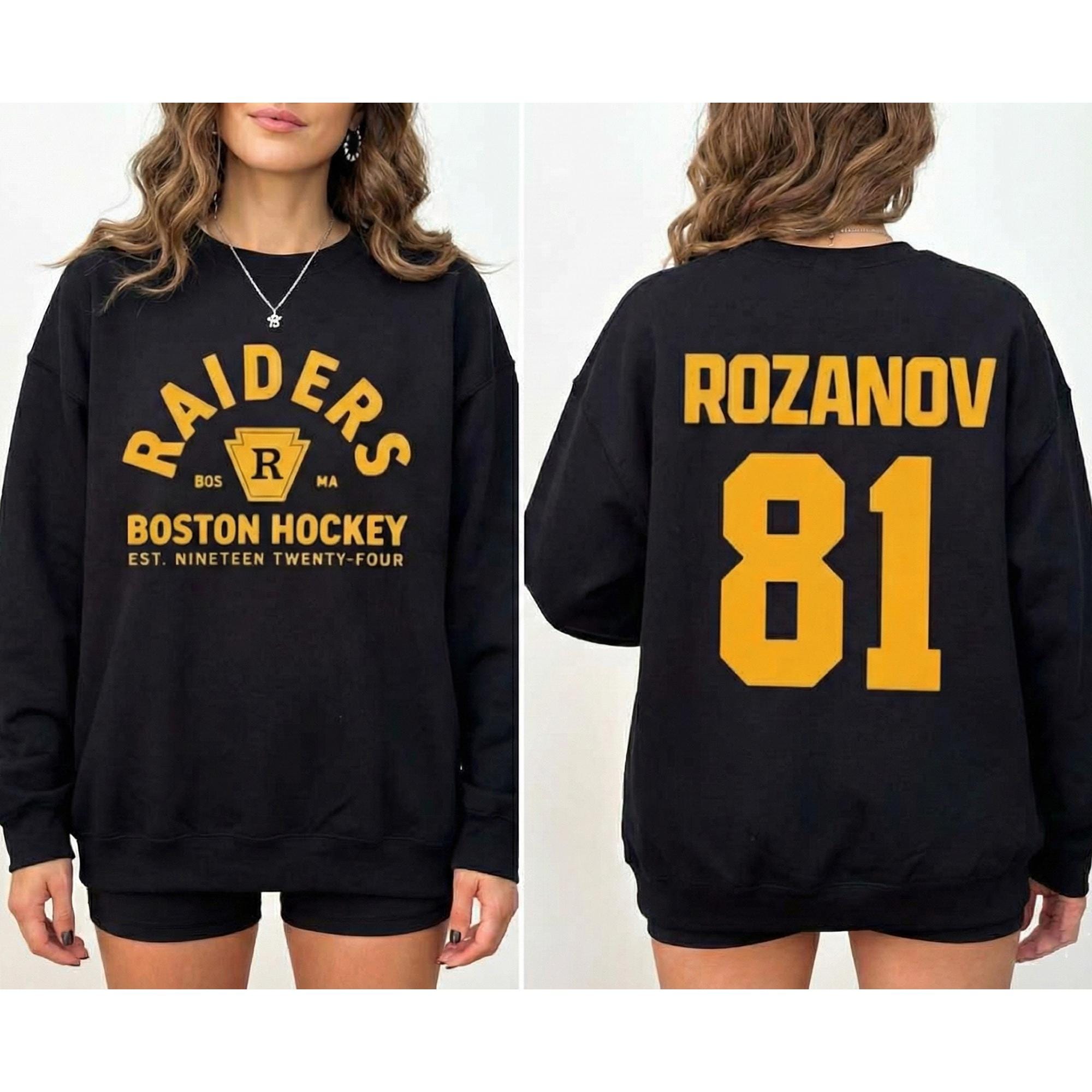 Boston Hockey Graphic T-Shirt - Number 81 Fan Tee