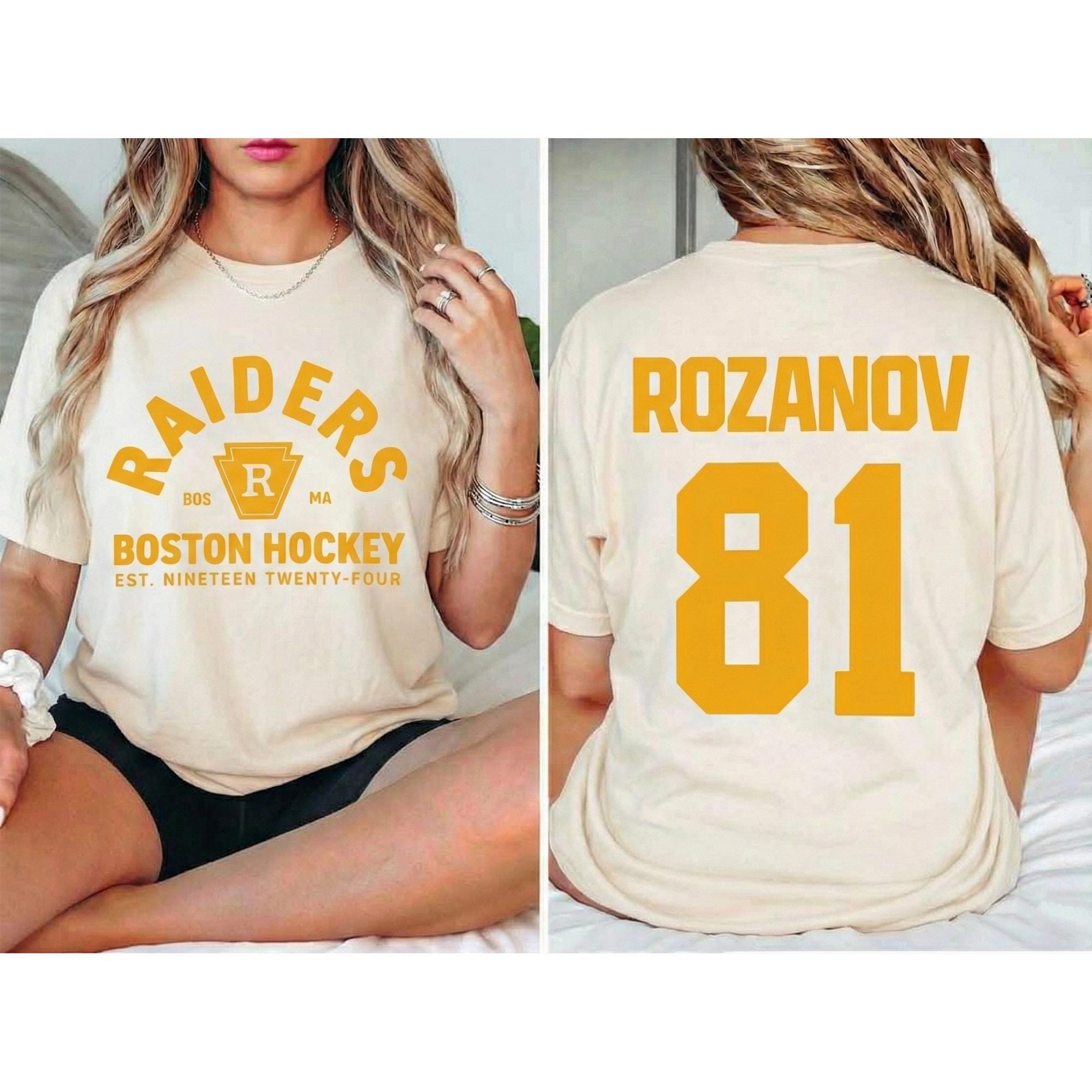 Boston Hockey Graphic T-Shirt - Number 81 Fan Tee
