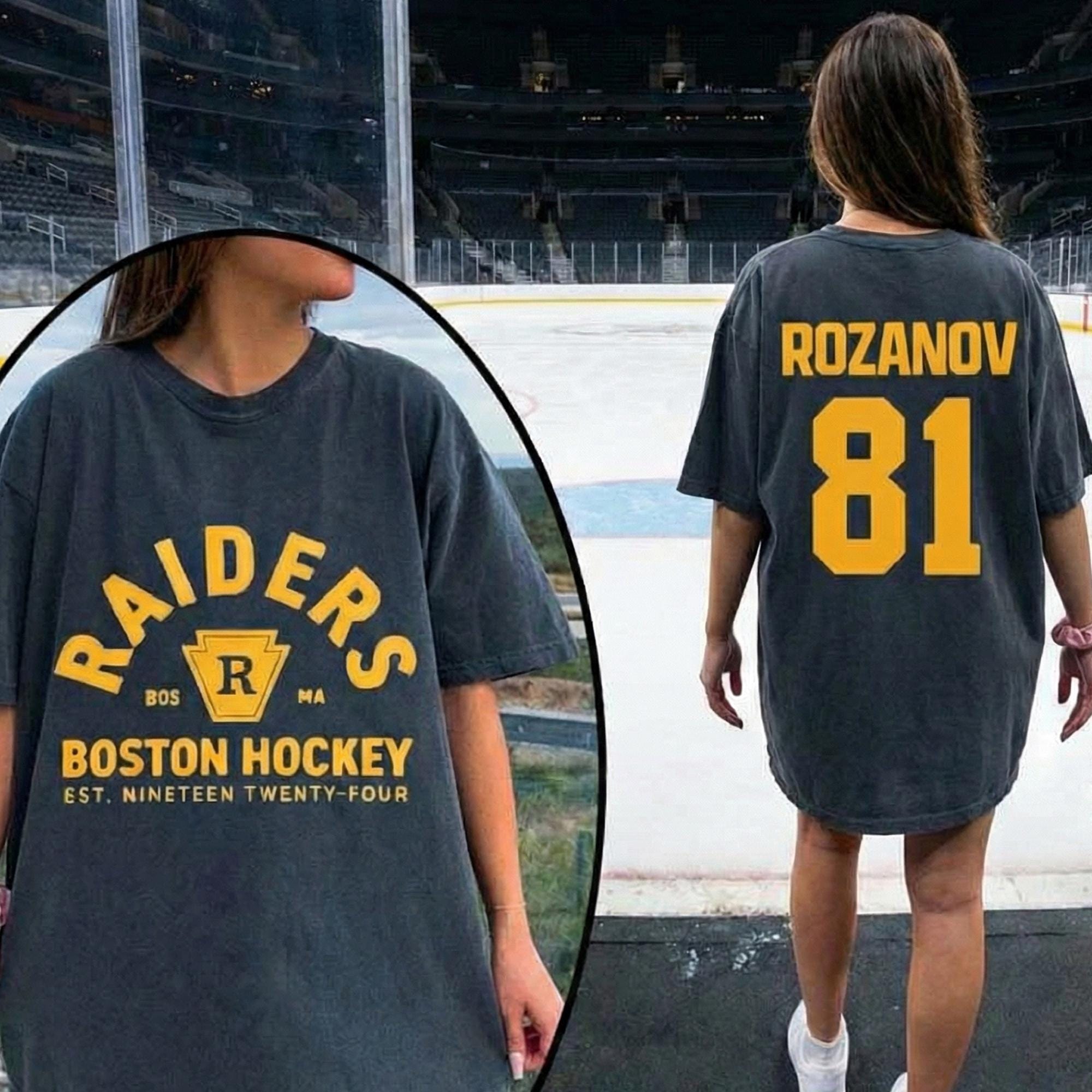 Boston Hockey Graphic T-Shirt - Number 81 Fan Tee