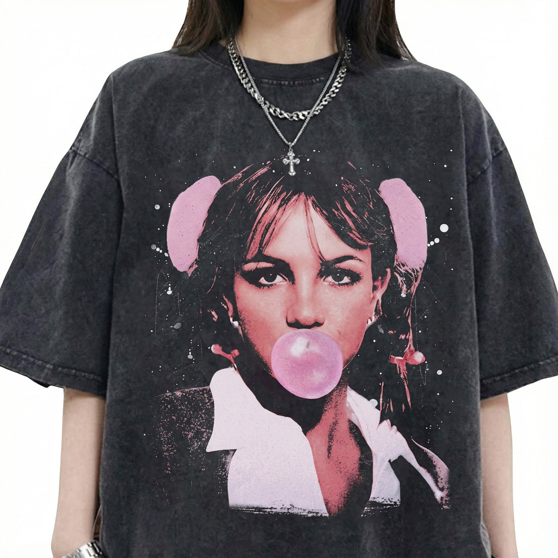 Britney Spears Vintage Style Graphic T-Shirt – Retro Pop Music Unisex Tee