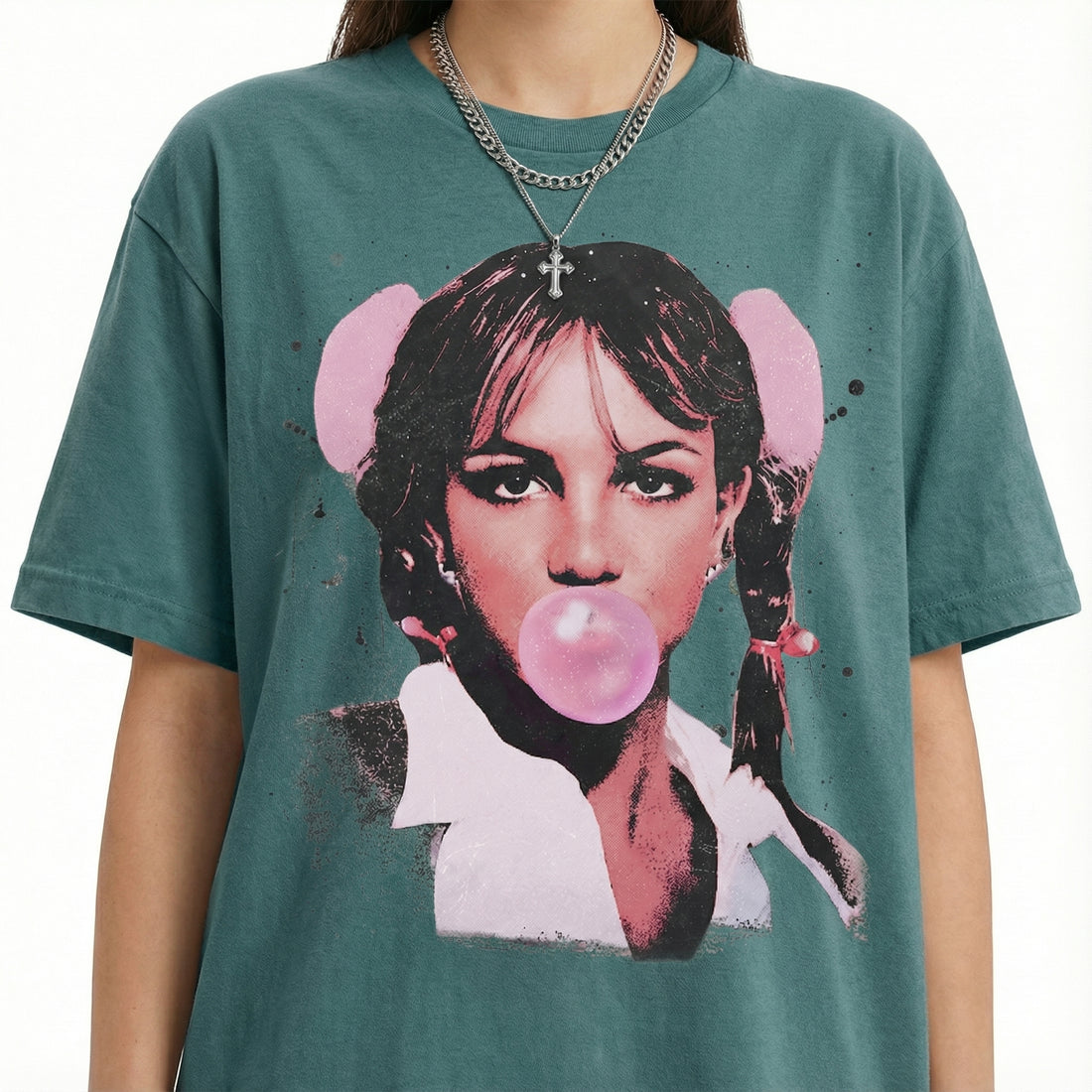 Britney Spears Vintage Style Graphic T-Shirt – Retro Pop Music Unisex Tee
