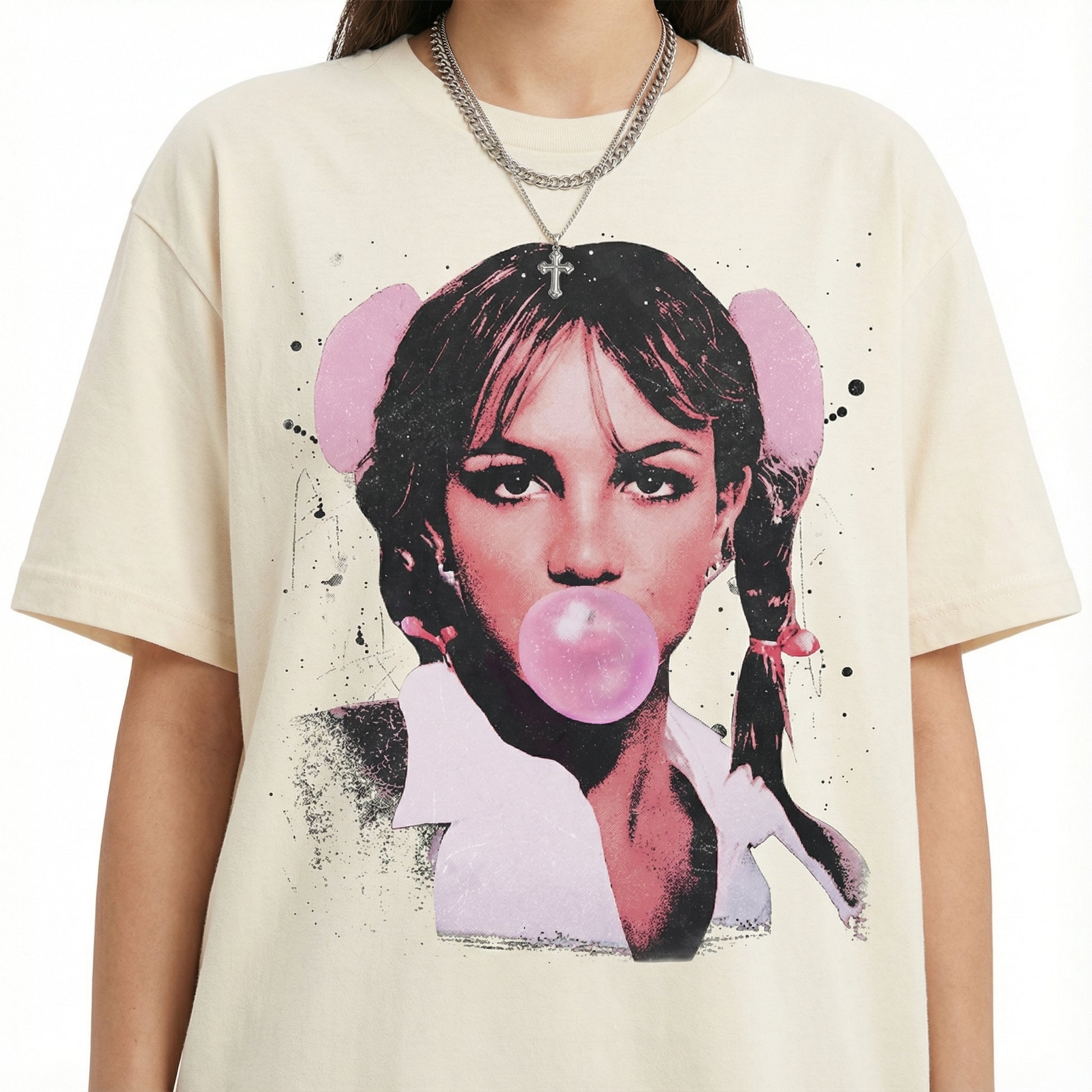 Britney Spears Vintage Style Graphic T-Shirt – Retro Pop Music Unisex Tee