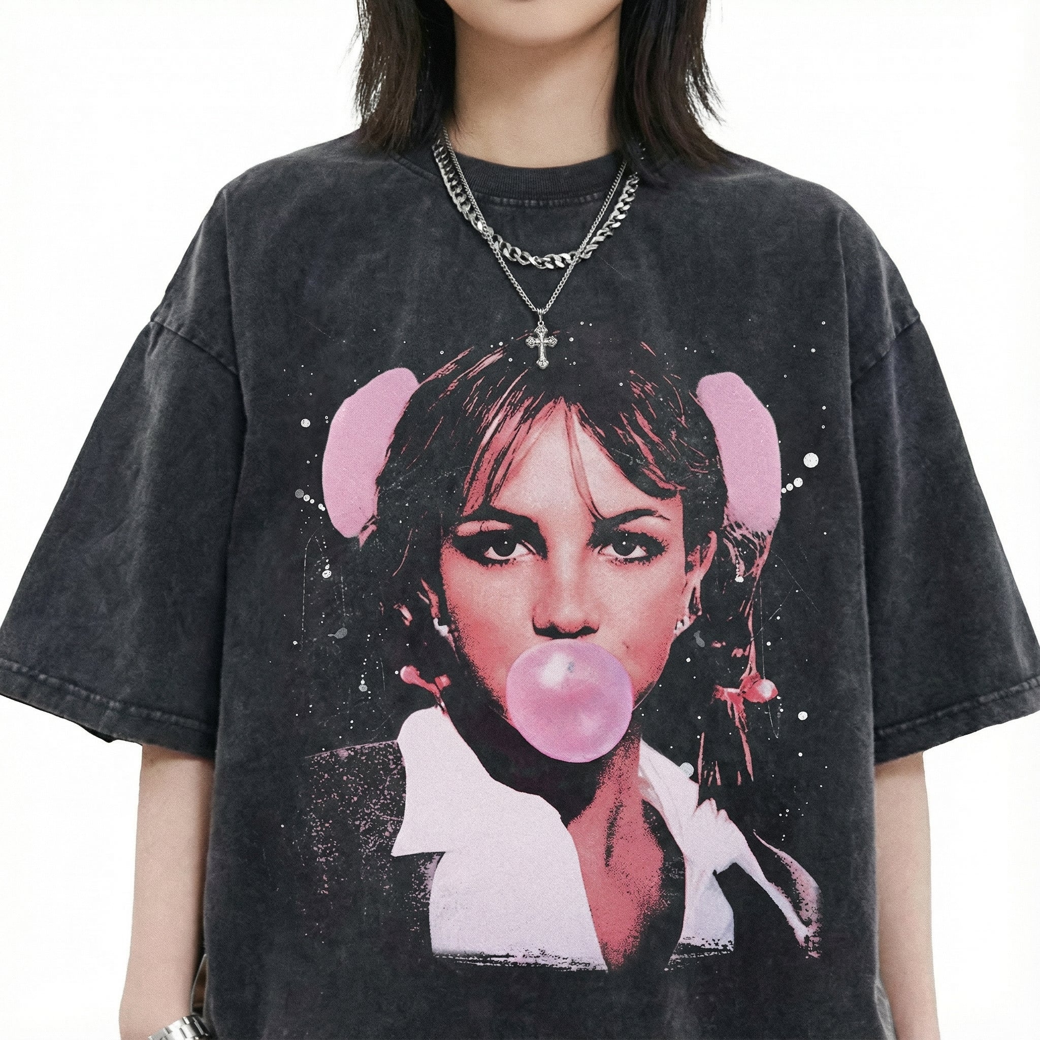 Britney Spears Vintage Style Graphic T-Shirt – Retro Pop Music Unisex Tee