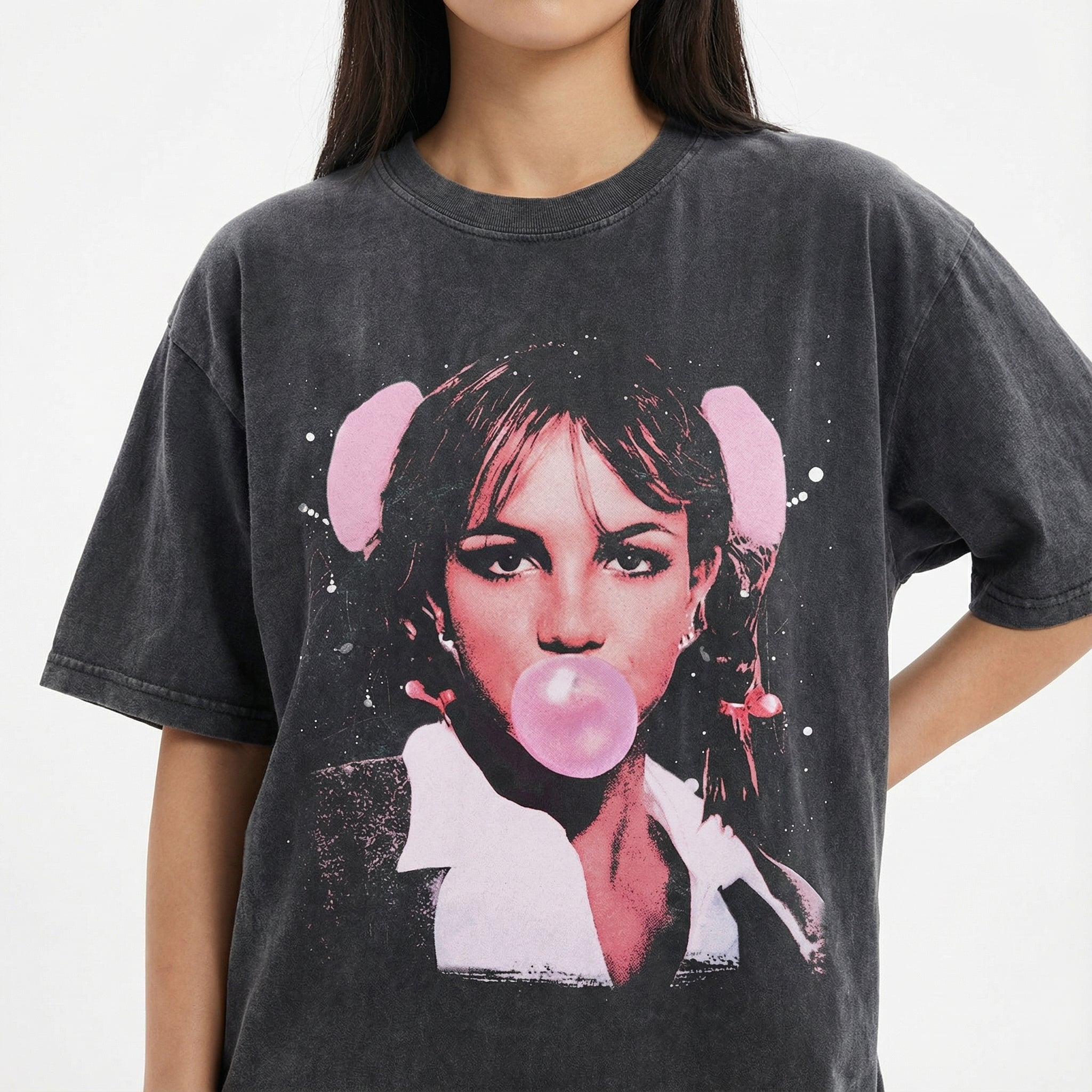 Britney Spears Vintage Style Graphic T-Shirt – Retro Pop Music Unisex Tee