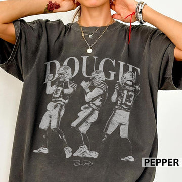 Dougie Dance Football Graphic T-Shirt - Game Day Fan Tee
