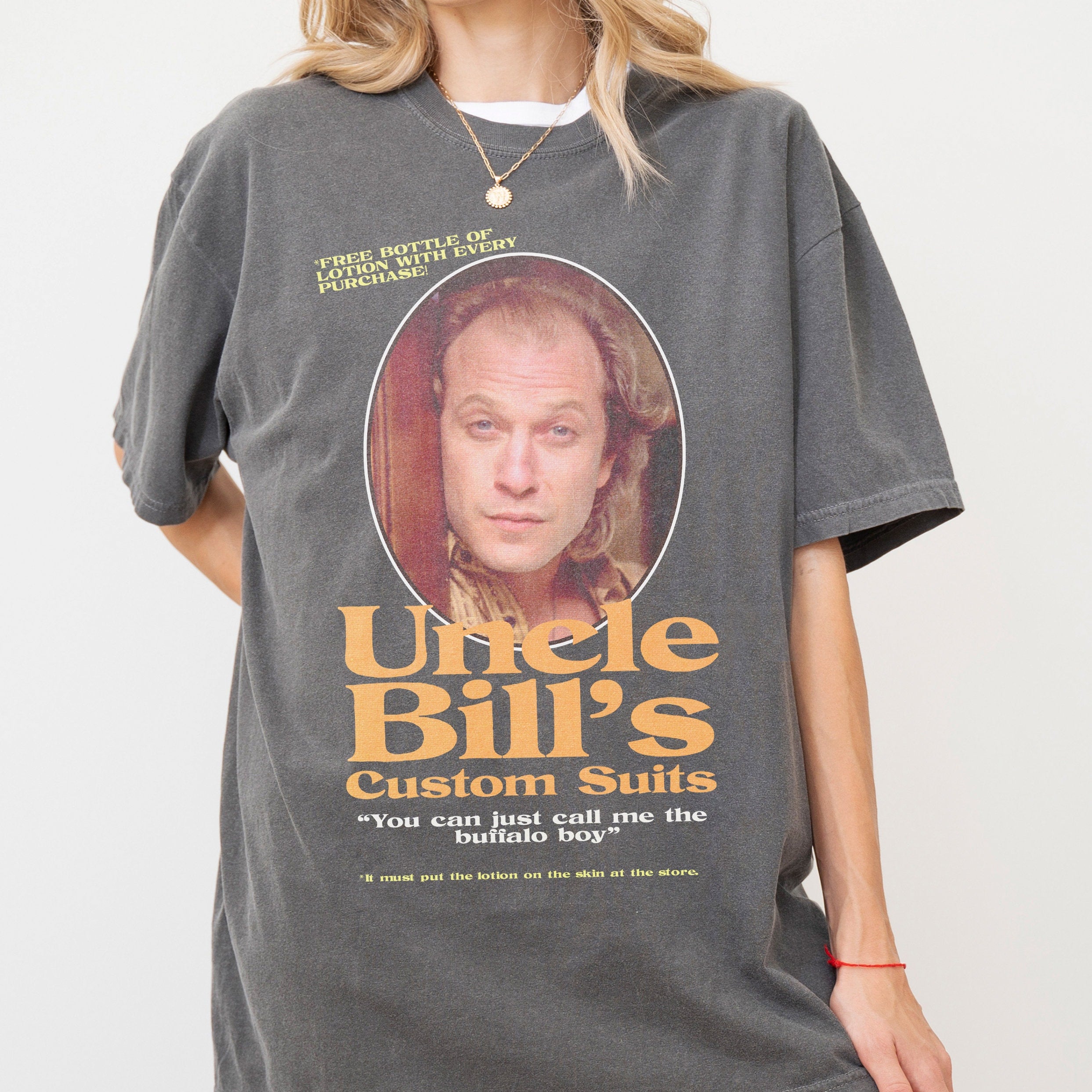 Vintage Buffalo Bill Graphic Tee – Funny Uncle Bill’s Shirt Inspired by Silence of the Lambs