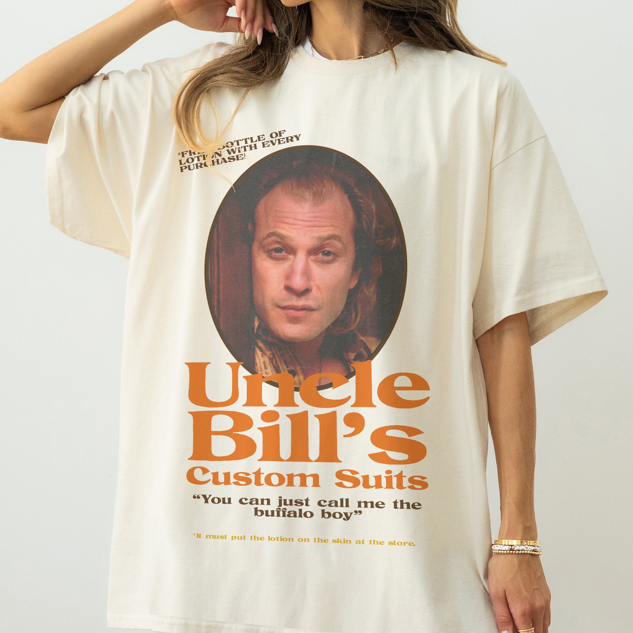 Vintage Buffalo Bill Graphic Tee – Funny Uncle Bill’s Shirt Inspired by Silence of the Lambs