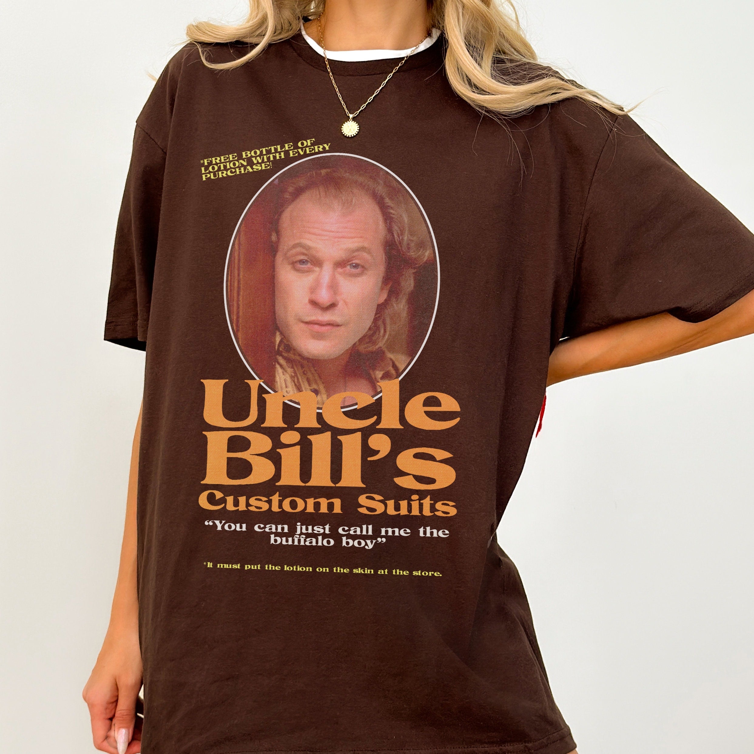 Vintage Buffalo Bill Graphic Tee – Funny Uncle Bill’s Shirt Inspired by Silence of the Lambs