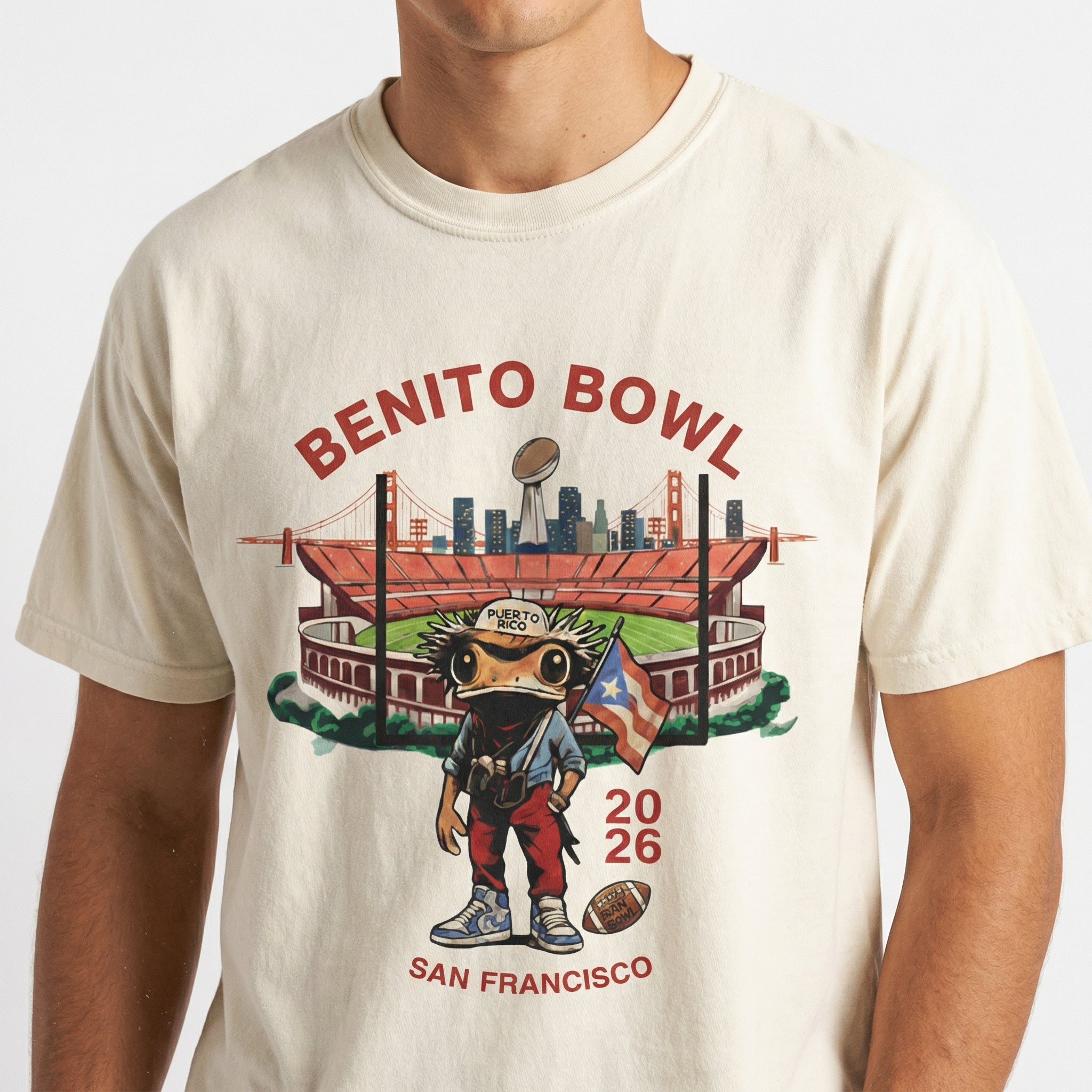 Bunny Bowl 2026 Football Graphic T-Shirt – Funny Sports Fan Tee