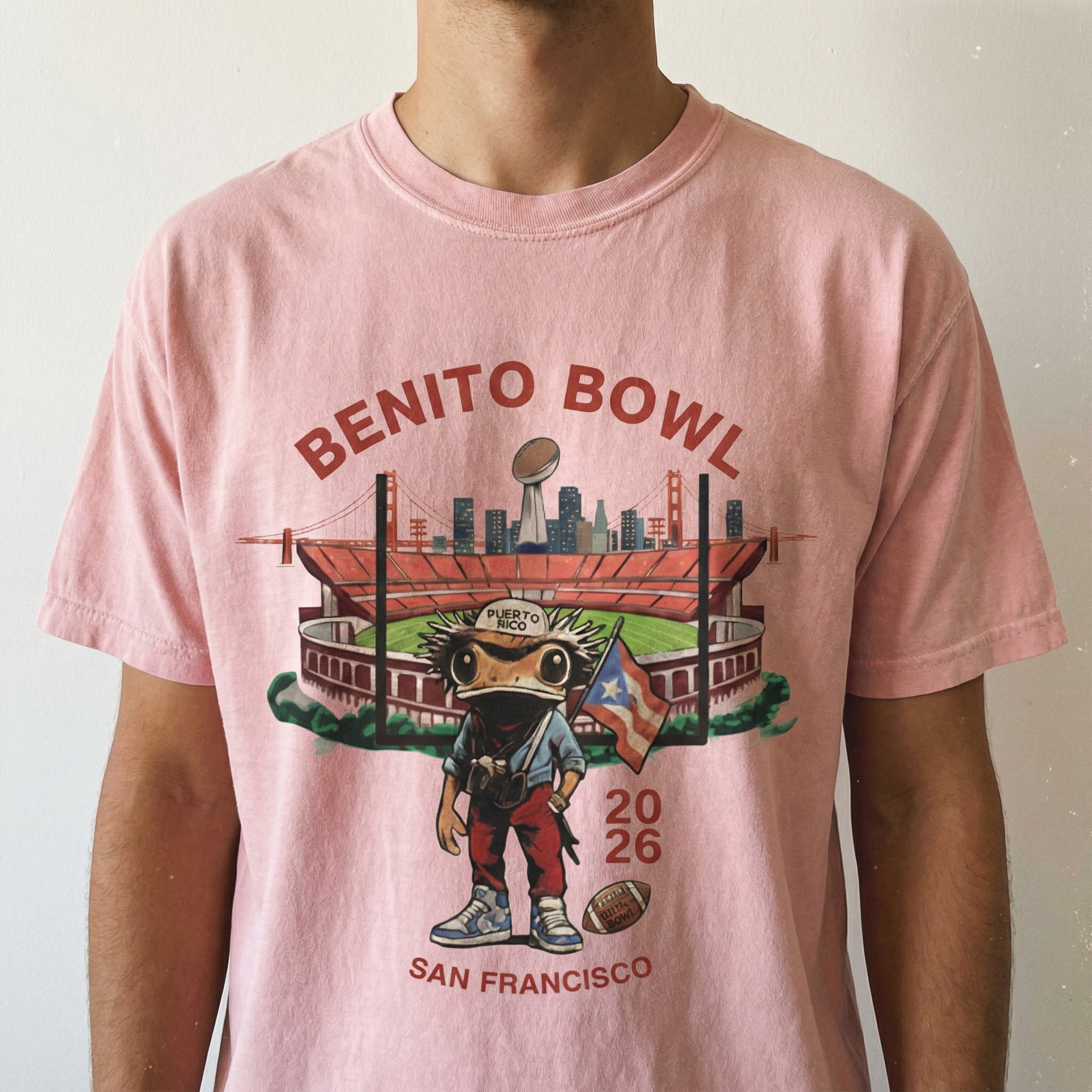Bunny Bowl 2026 Football Graphic T-Shirt – Funny Sports Fan Tee