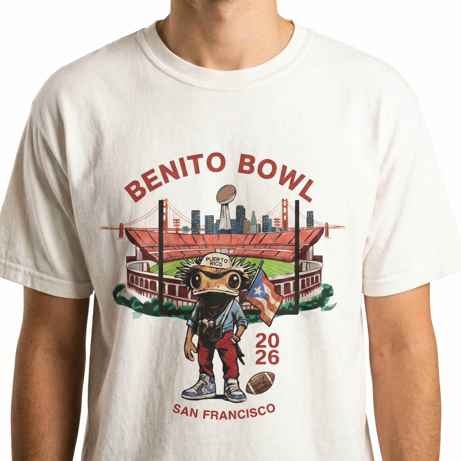 Bunny Bowl 2026 Football Graphic T-Shirt – Funny Sports Fan Tee