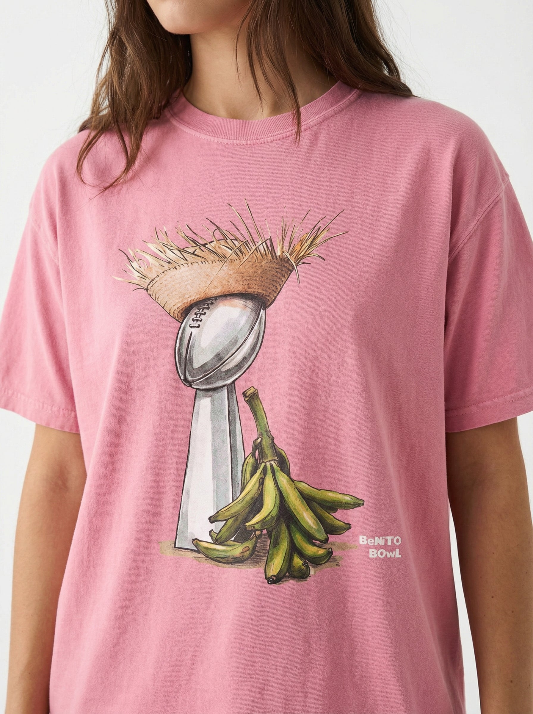 Bunny Bowl Football Shirt – Puerto Rico Pava & Plantain Inspired Graphic Tee