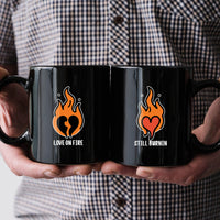 Burning Love Matching Mugs For Couples