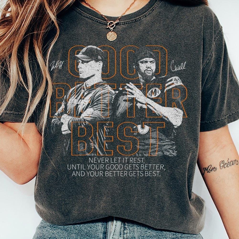 Caleb Williams x Ben Johnson Football Shirt – Chicago Football Graphic Tee